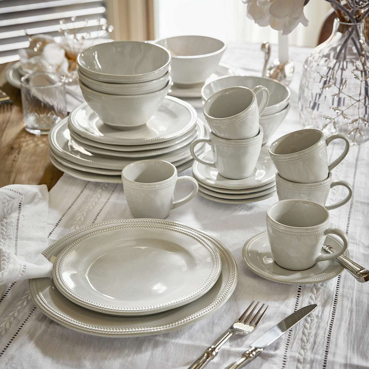 Servies set van 30 Norrvik