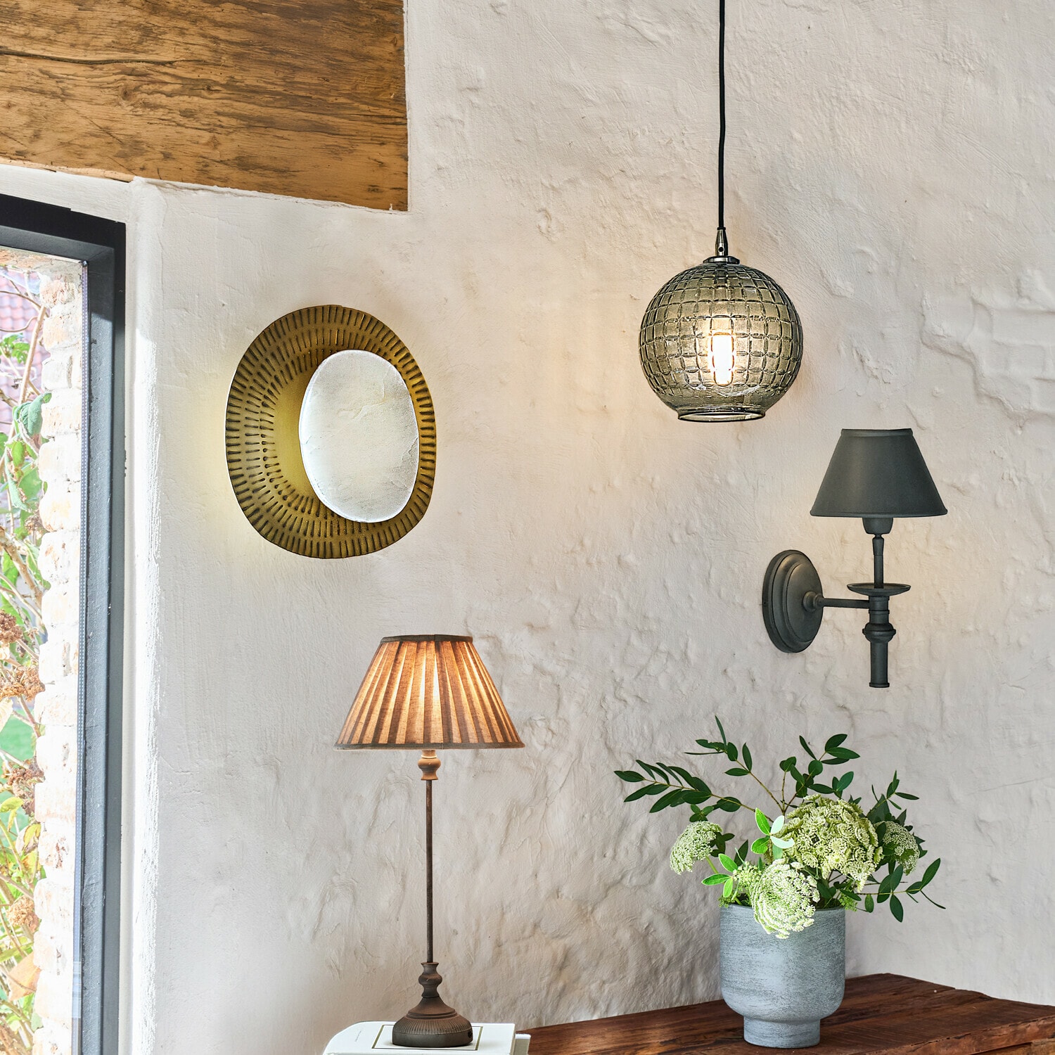 Wandlamp Piedraclara