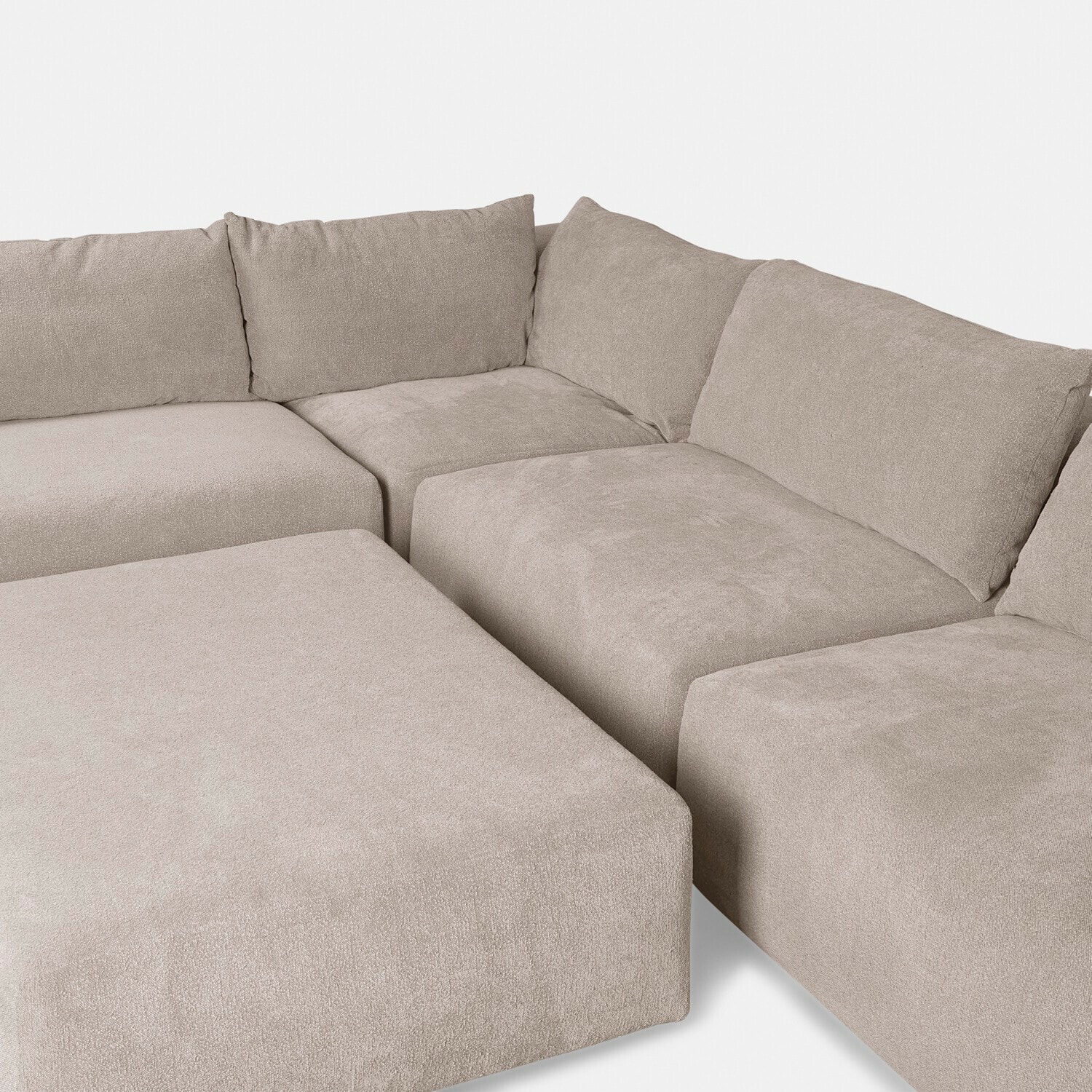 Modulaire bank met hocker Northcombe