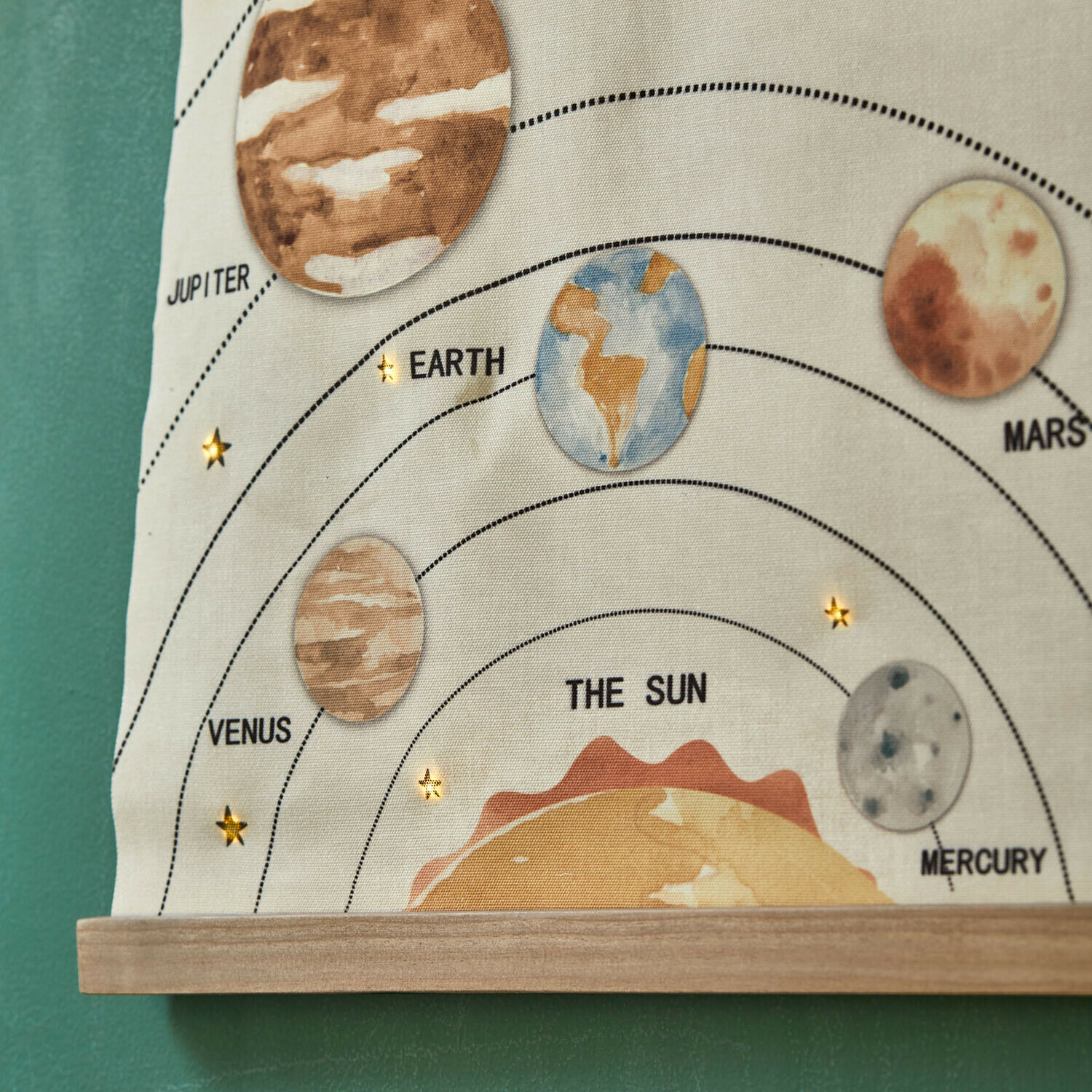 Wandafbeelding met ledverlichting Xeltra