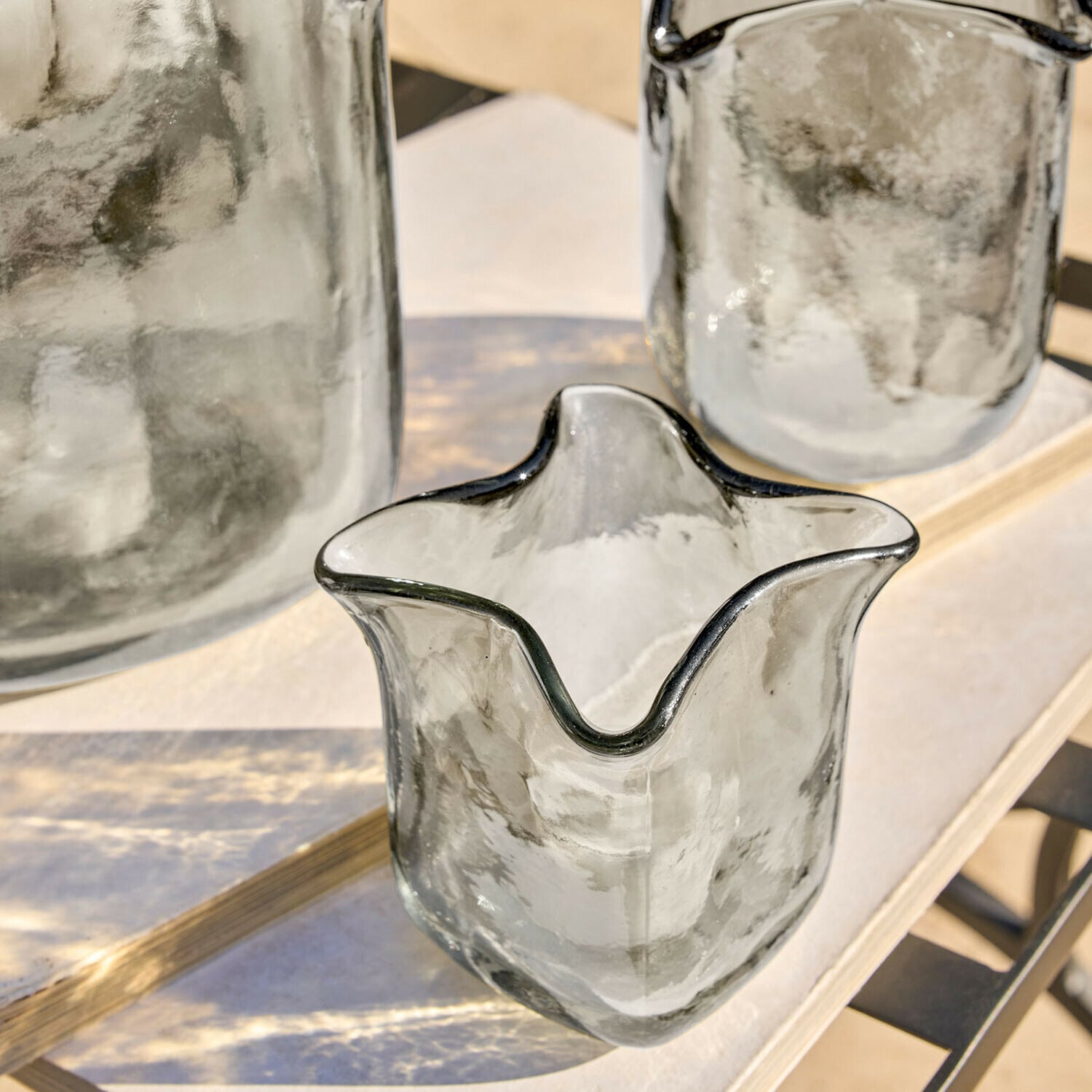 Windlichtje set van 3 Ilomiane