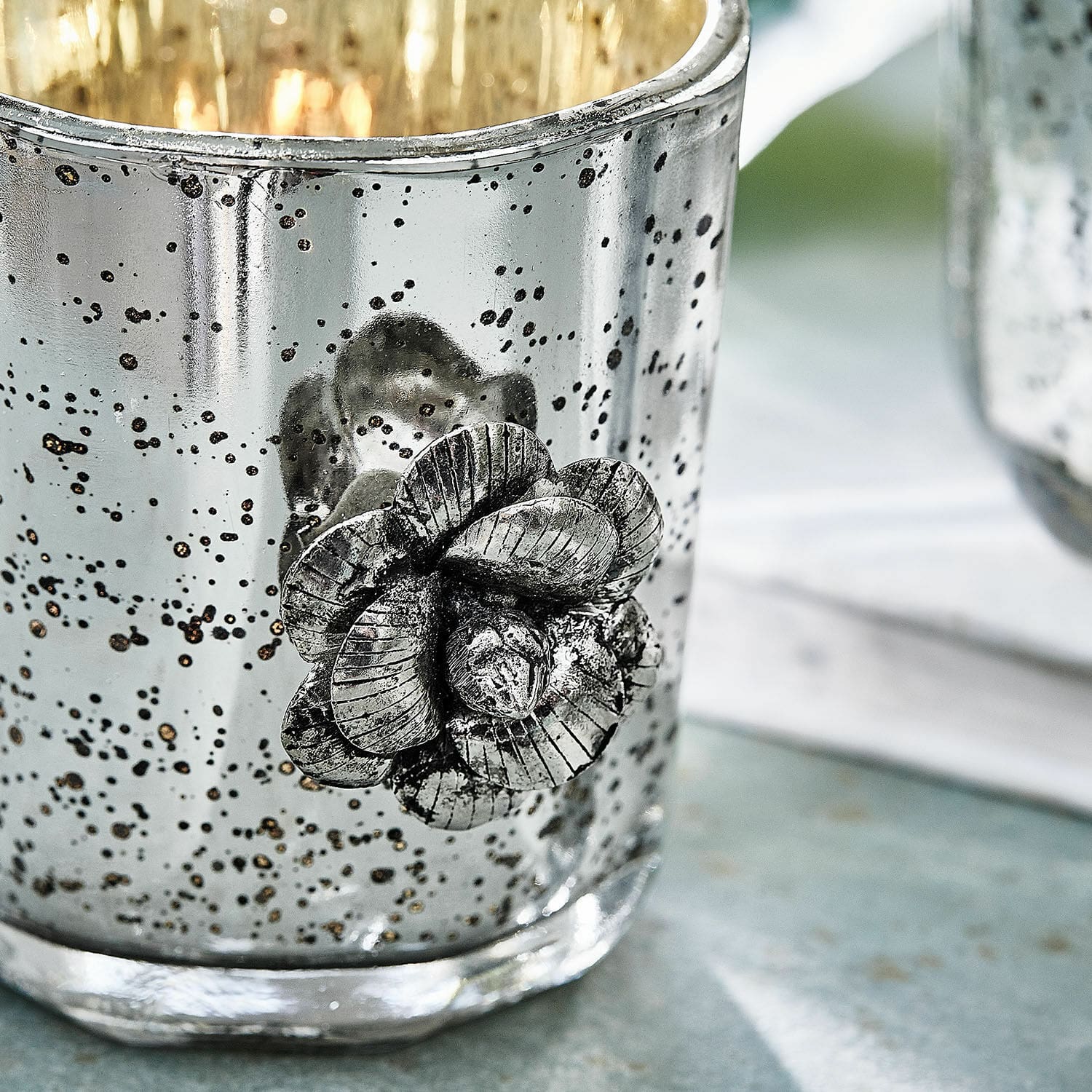 Theelichthouder set van 2 Alovix