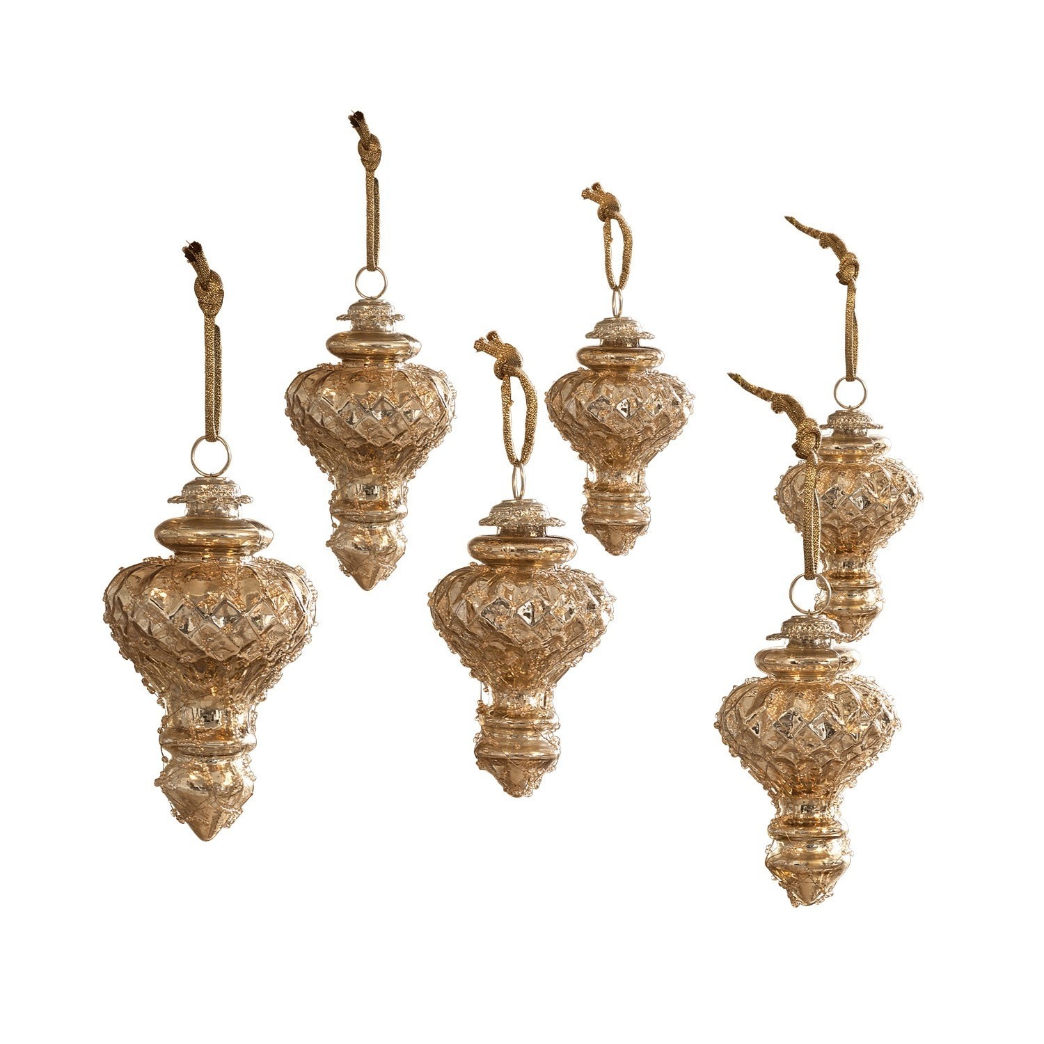 Kerstversiering set van 6 Mardilly