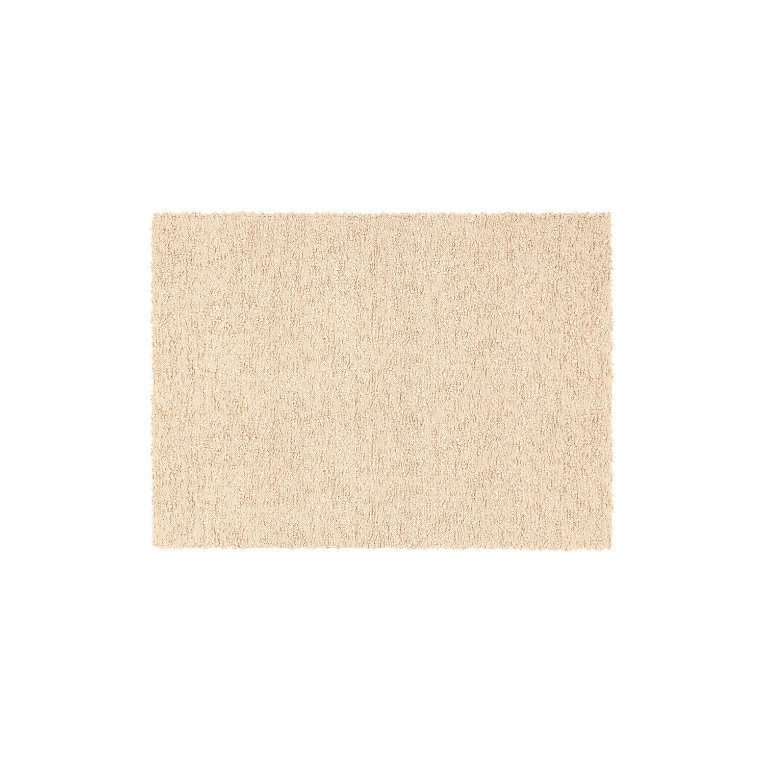 Vloerkleed Wodaha Beige vloerkleed van zacht materiaal, perfect voor binnen, zorgt voor gezelligheid en comfort