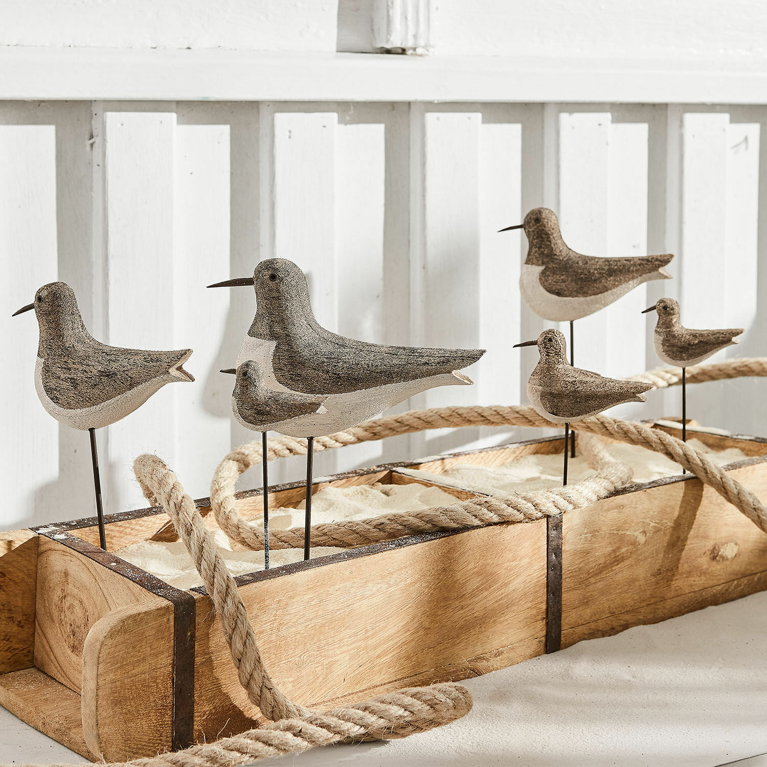 Decoratievogel set van 3 Izzy