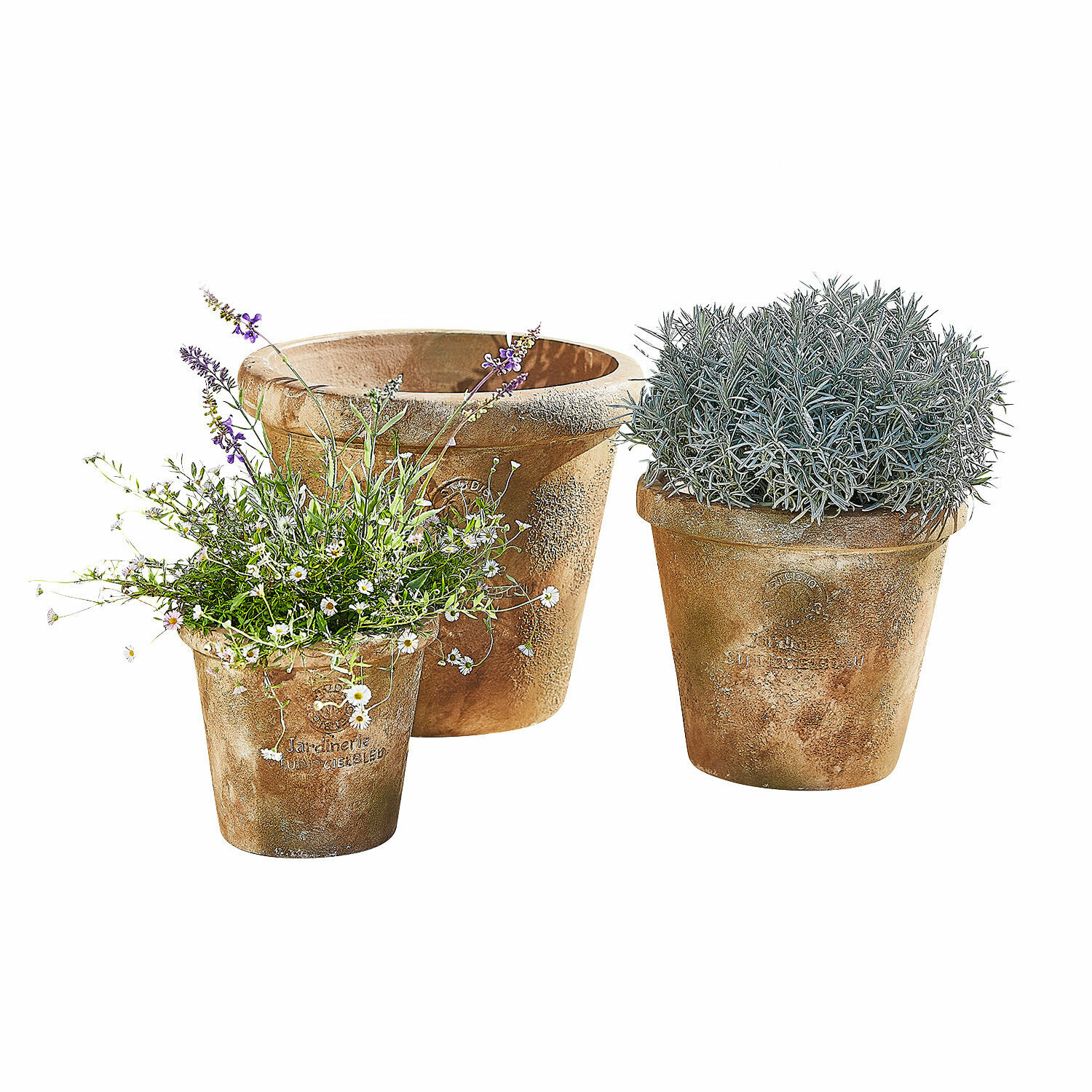 3-delige set bloempotten Ameliro