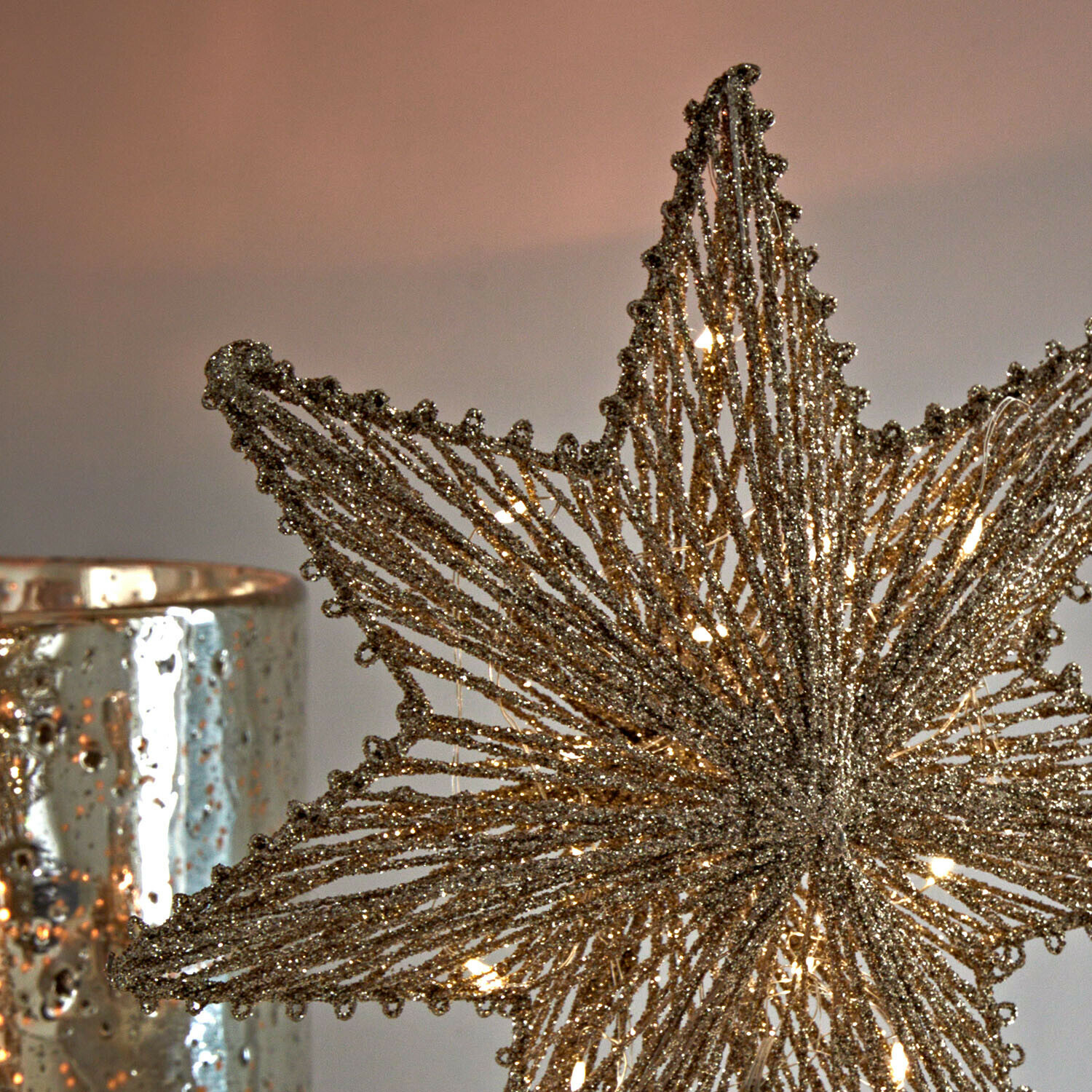 Kerstboompiek met leds Amarosas