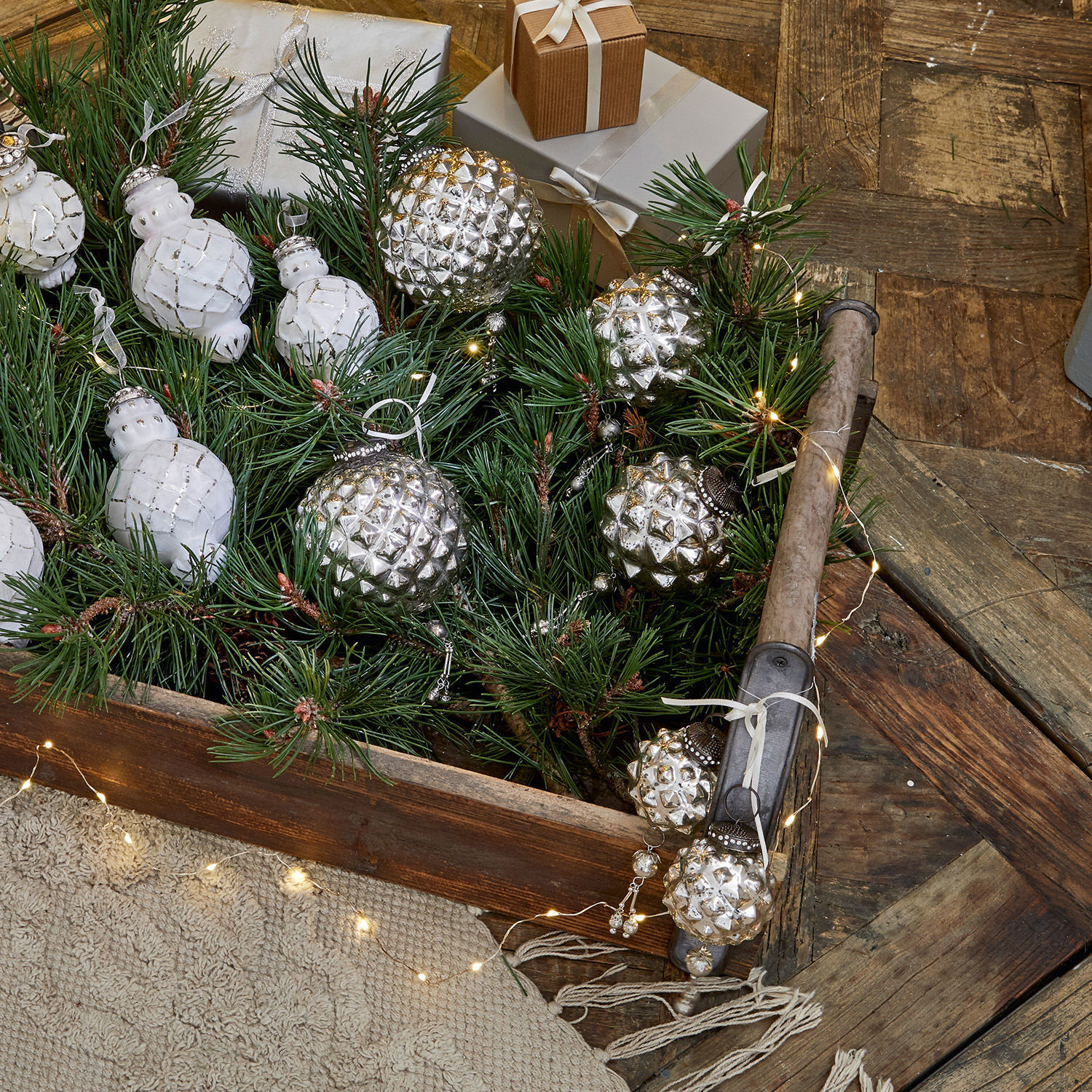 Kerstversiering set van 6 Murron