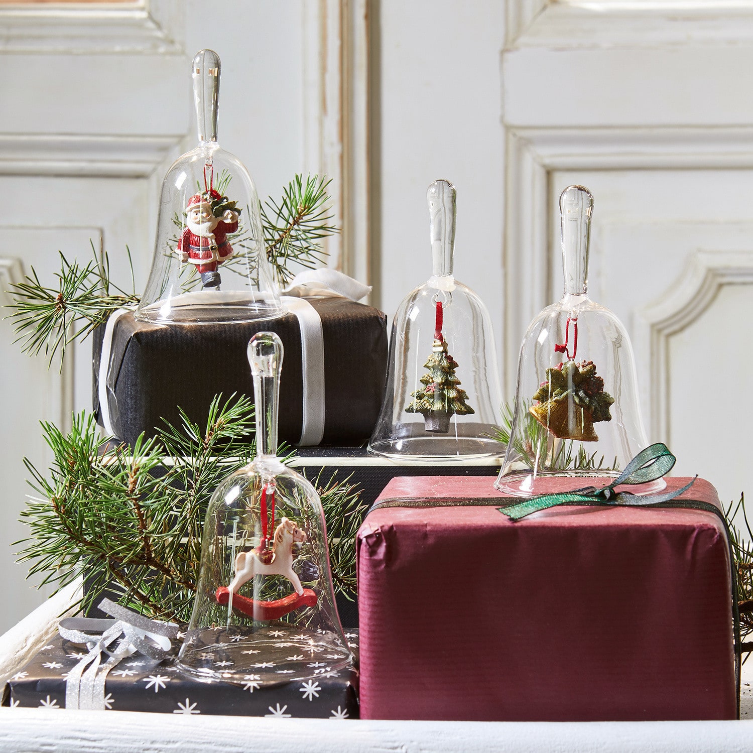 Kerstklokje, set van 4 Aribelle