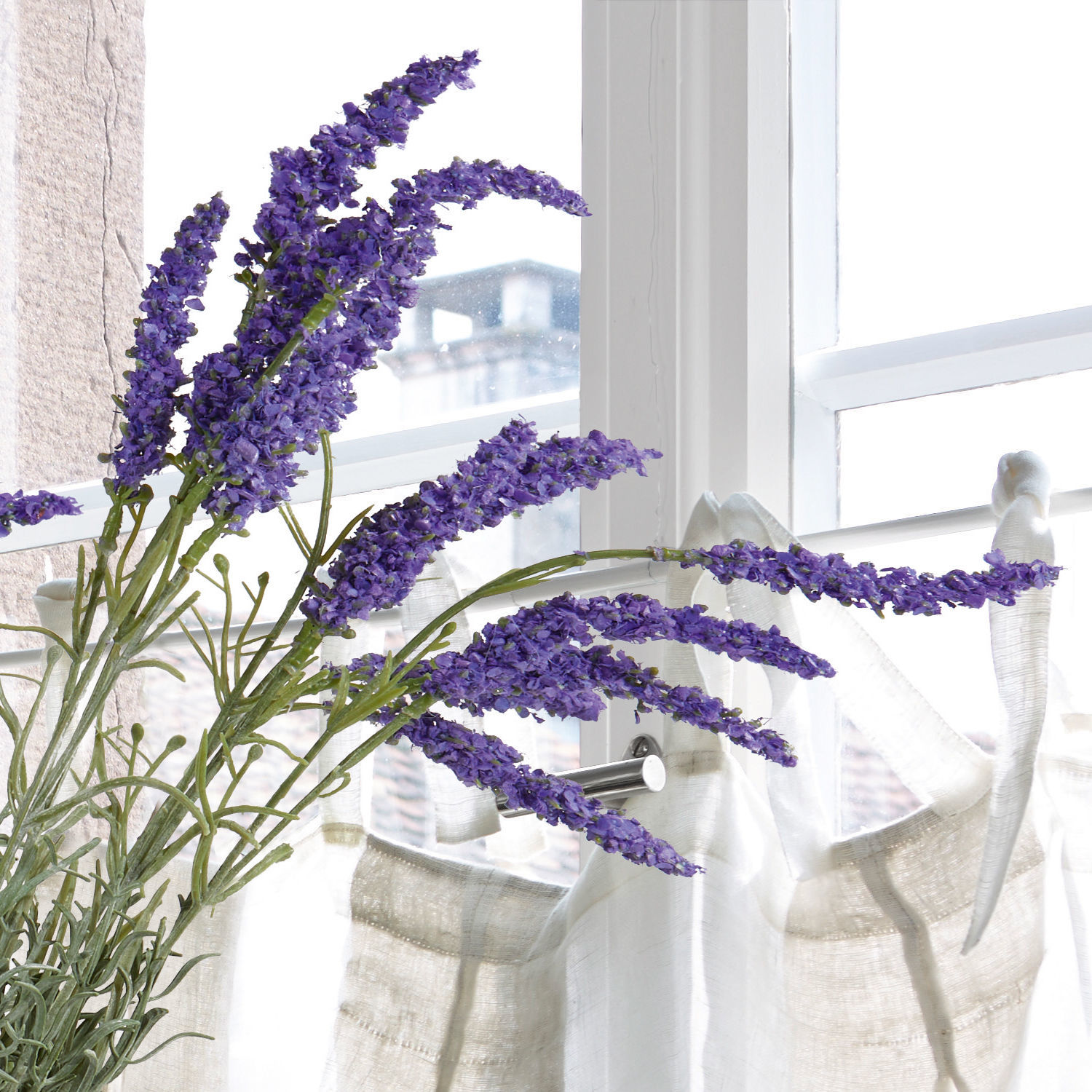 Sierbloem set van 6 Lavender