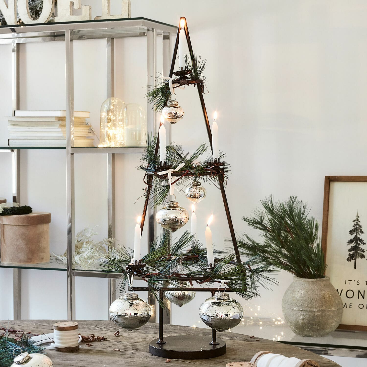 Kerstversiering set van 6 Sully