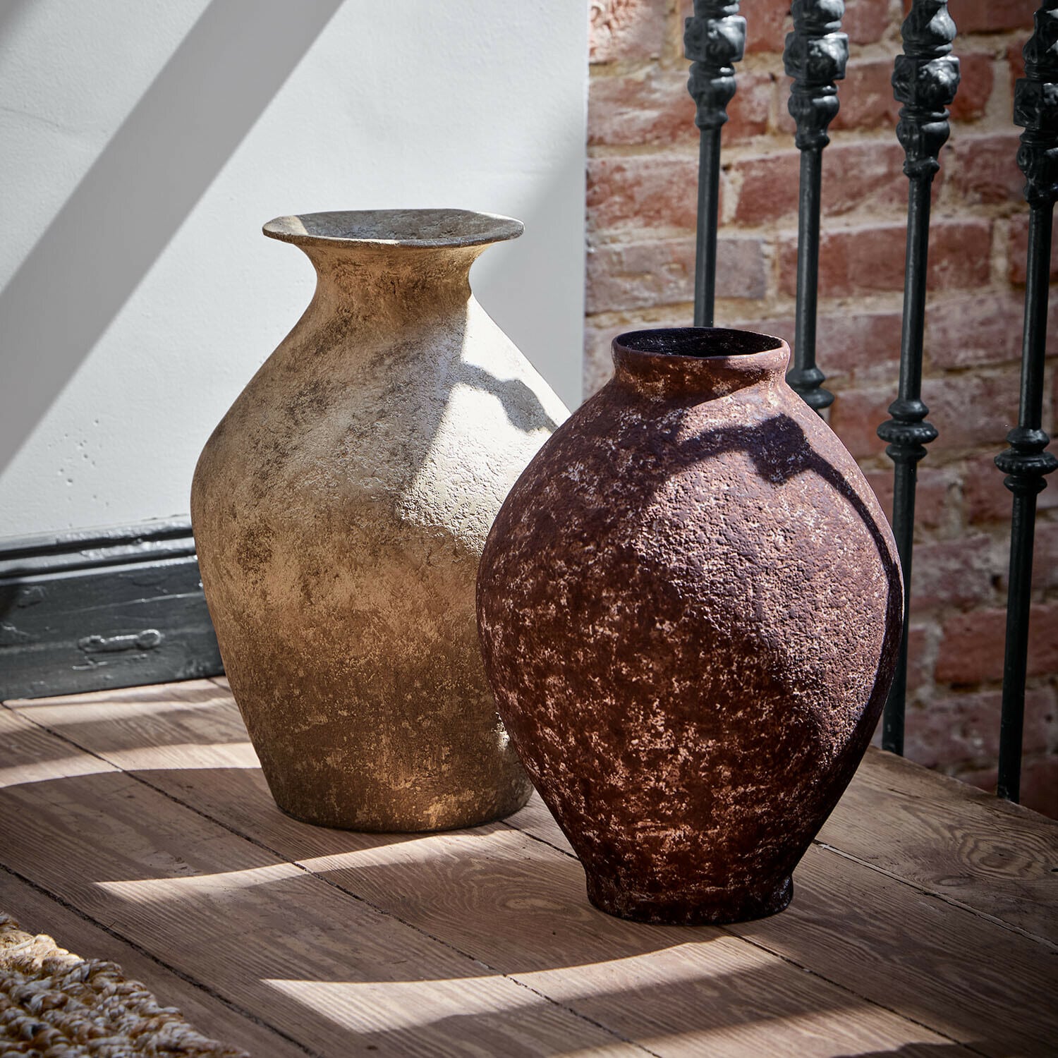Decoratieve vaas set van 2 Geraard