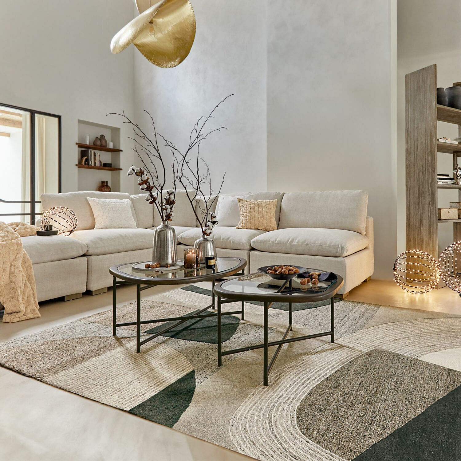 Salontafel set van 2 Kembria