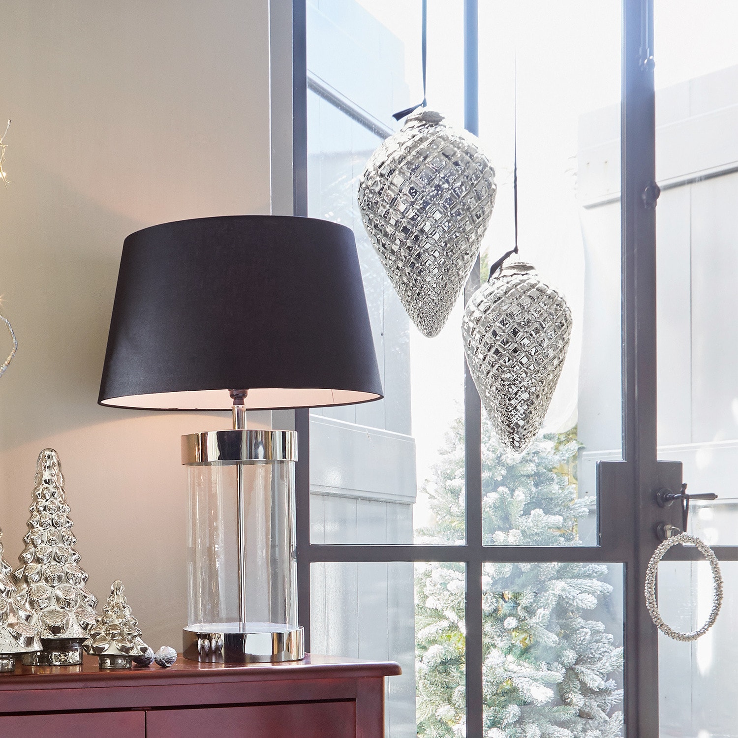Kerstdecoratie set van 2 Vallée