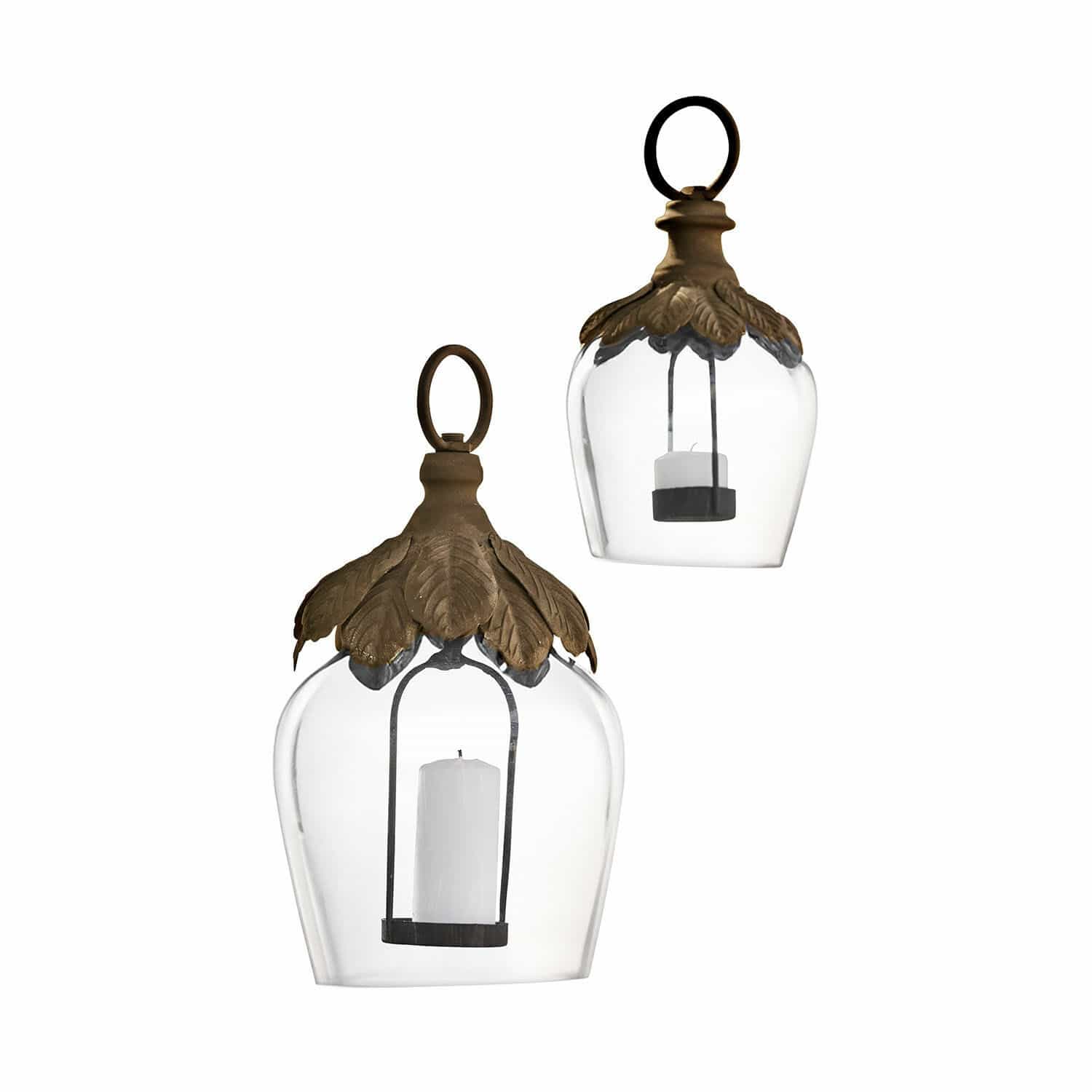 2-delige set hanglantaarns Tourillan