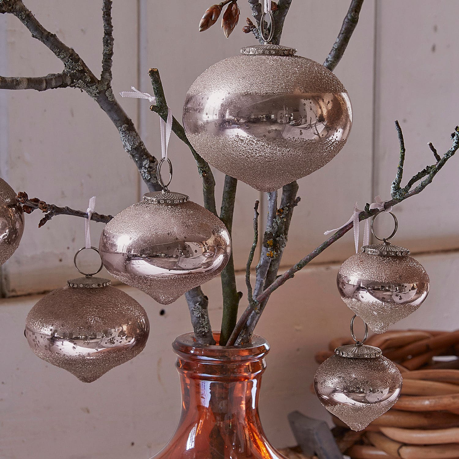 Kerstversiering set van 6 Caily