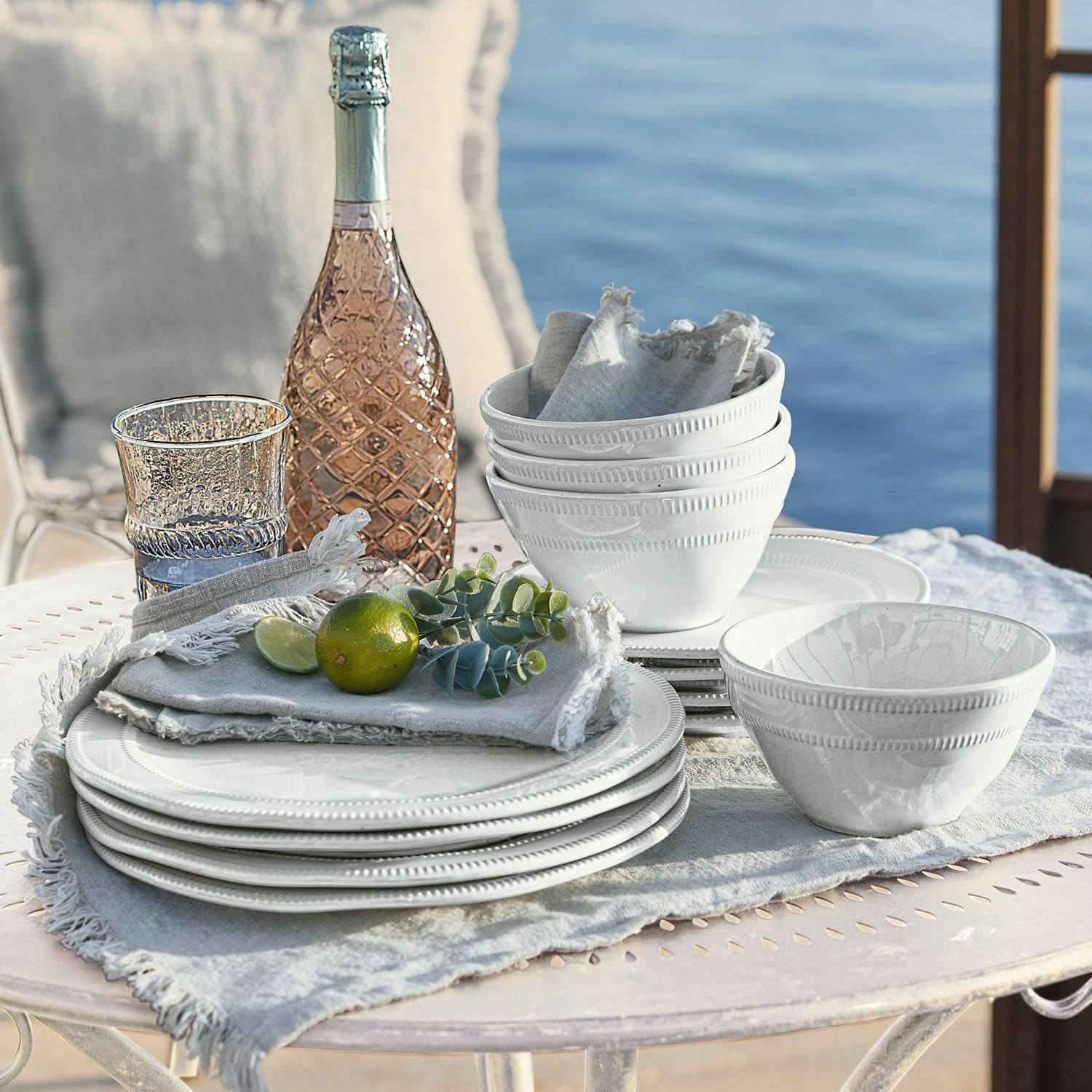 Servies set van 12 Alentejo