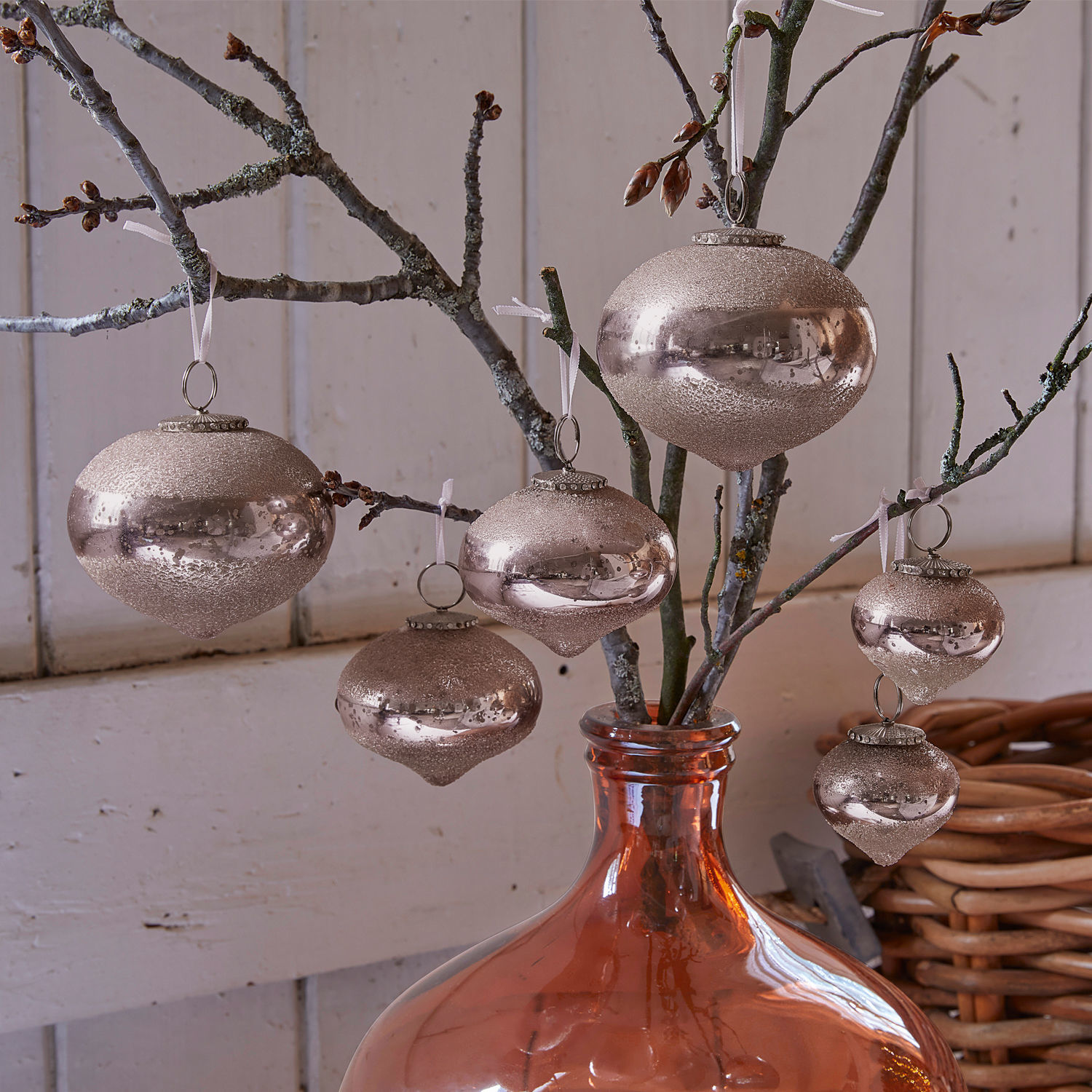 Kerstversiering set van 6 Caily