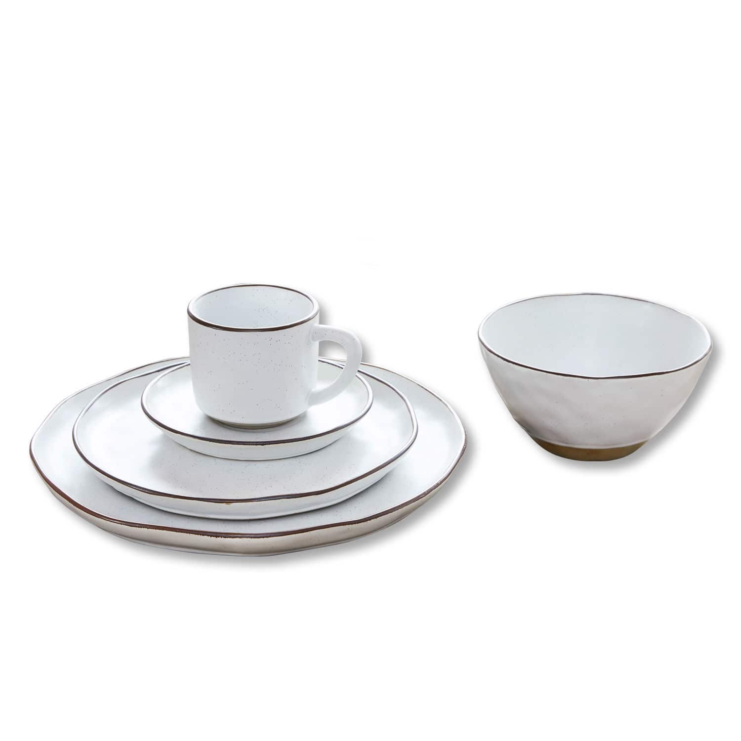 Servies set van 30 Biarré