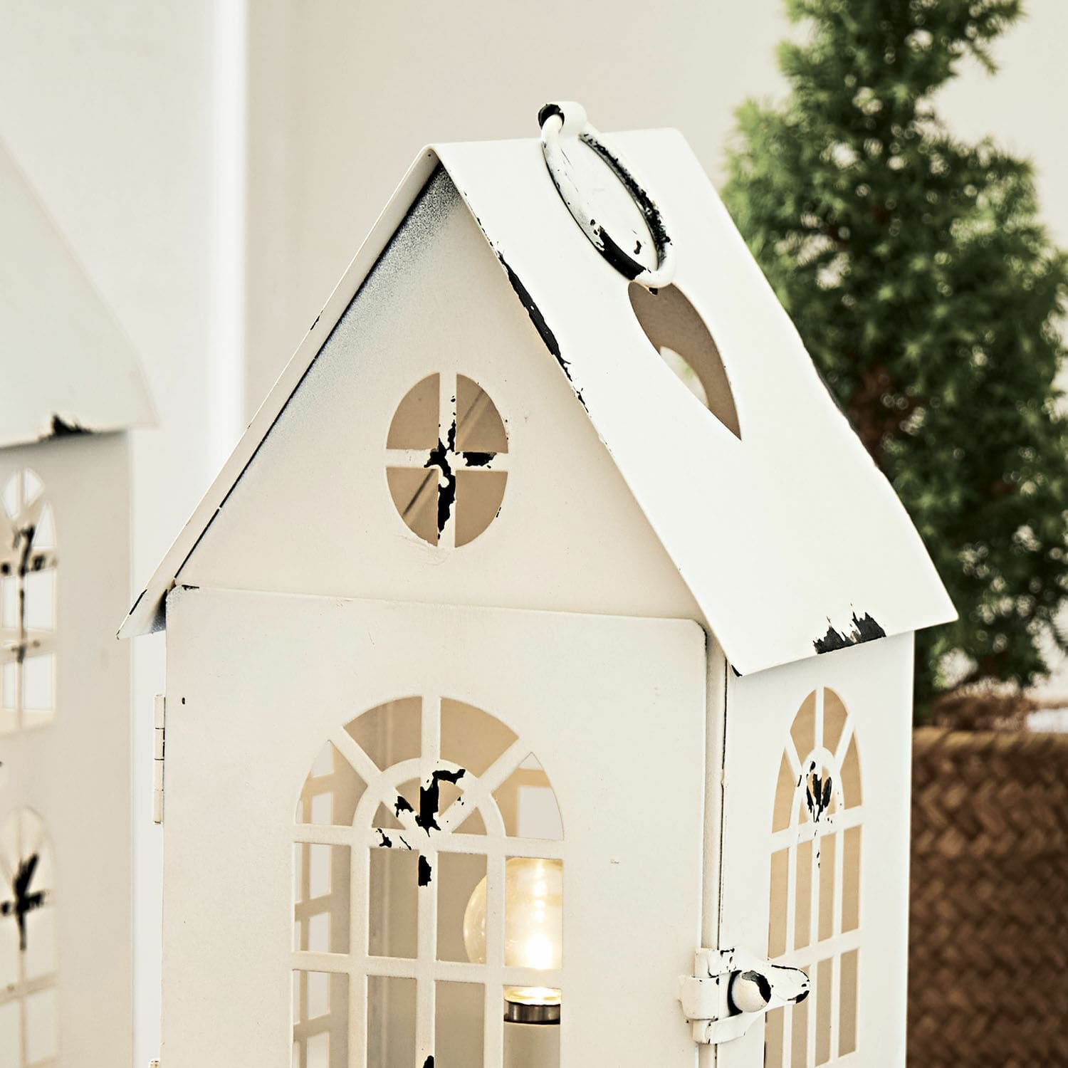 Ledlantaarn set van 3 Village