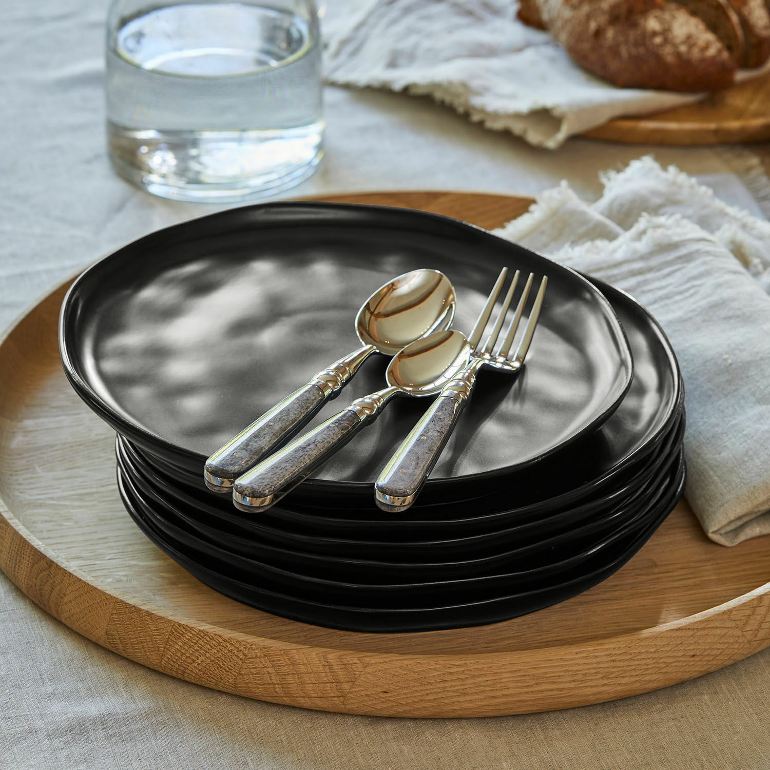 Bord set van 6 Biarré