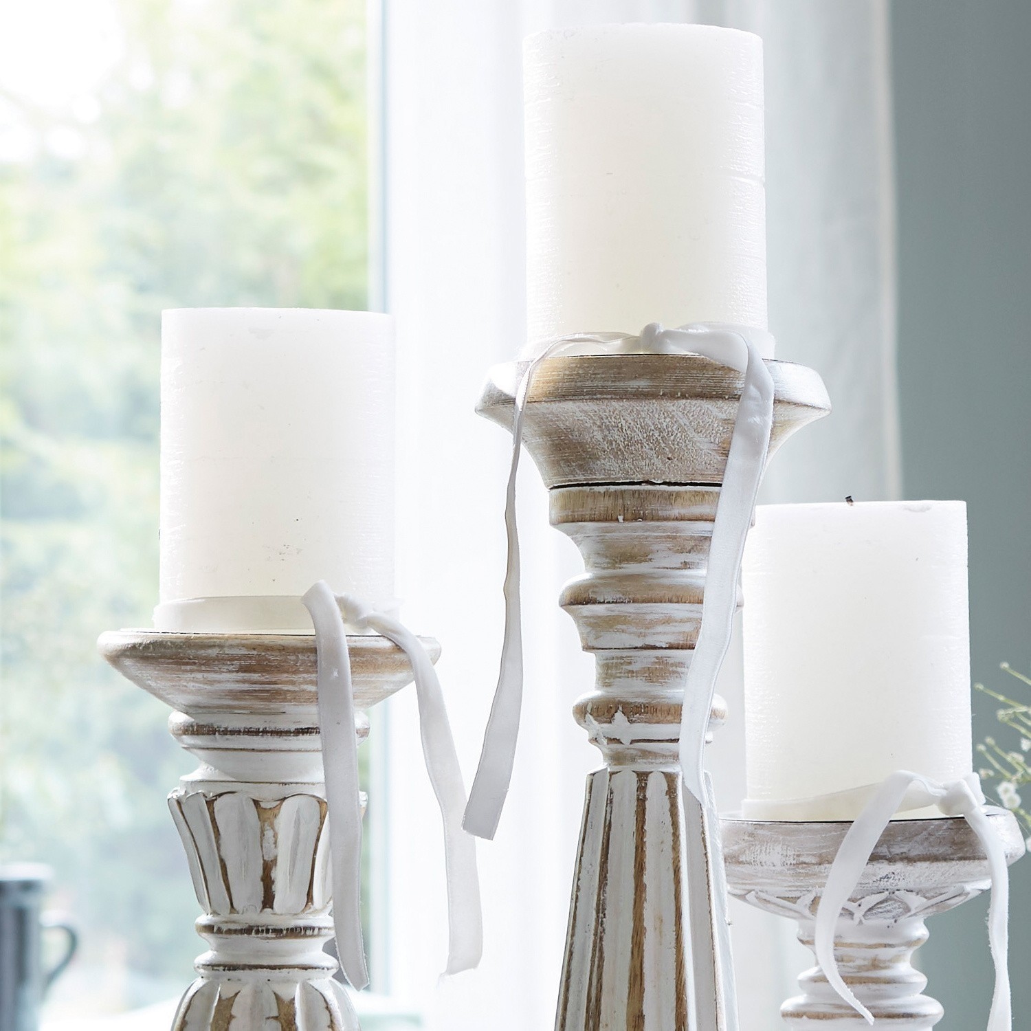 Kandelaar set van 3 Folligny