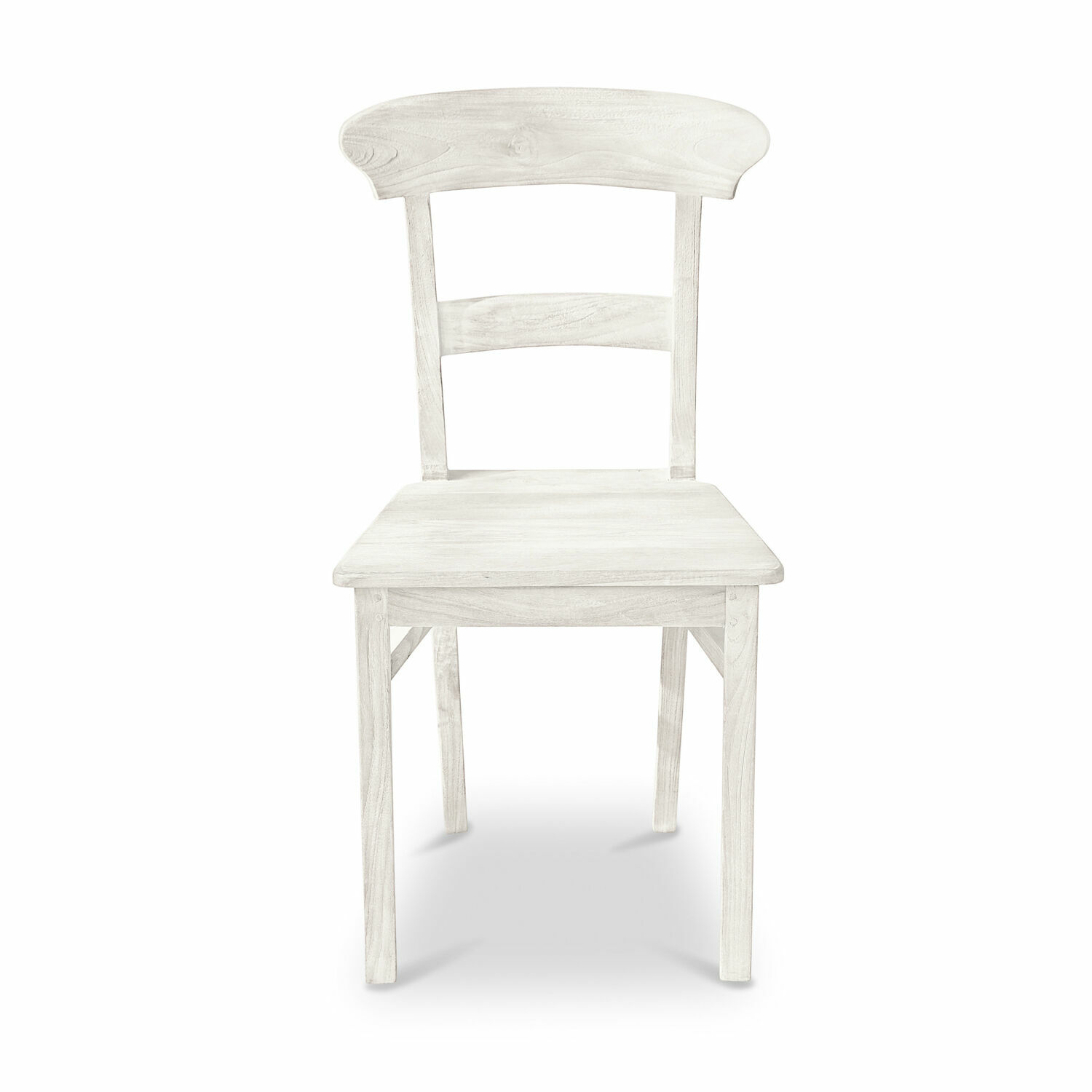 Witte houten Masters stoel met klassiek ontwerp voor eetkamer en keuken