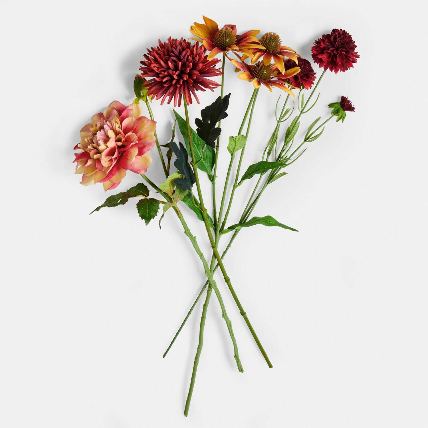 Decoratieve bloem set van 4 Zévrine