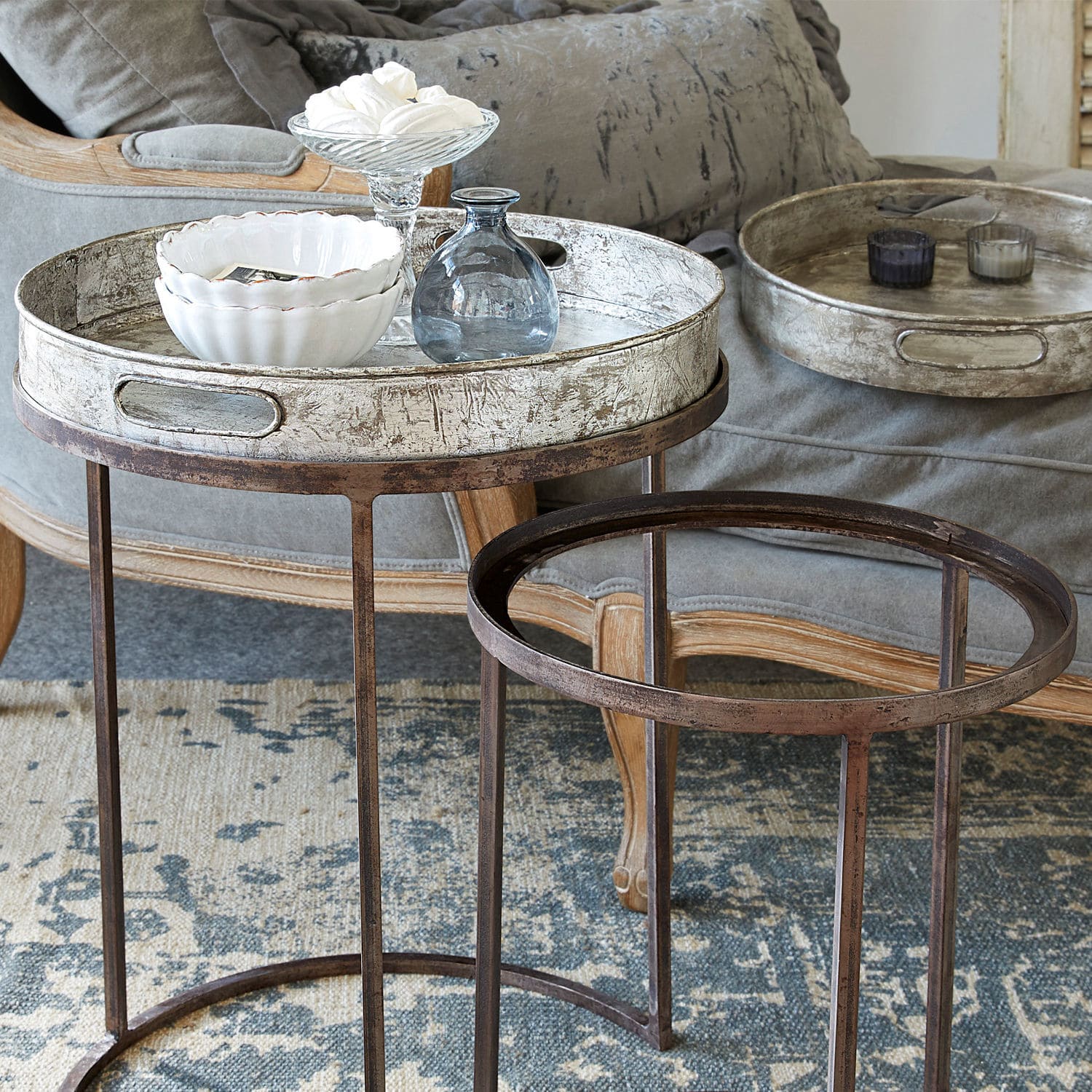 Bijzettafeltje set van 2 Saint Mark