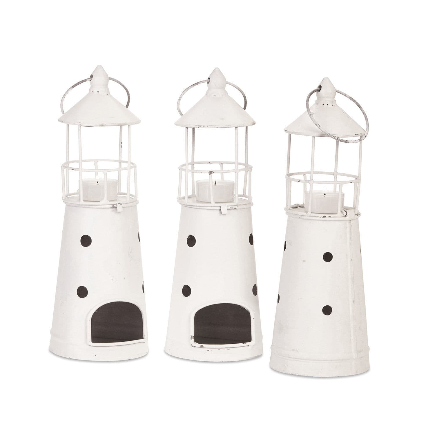 Windlicht, set van 3 Pihla