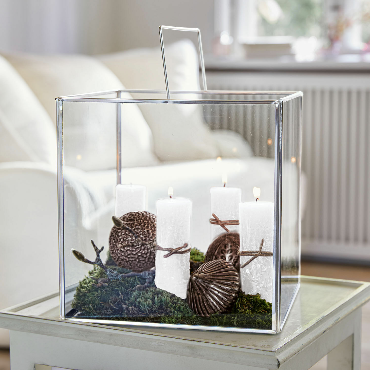 Kaars set van 4 Muriel