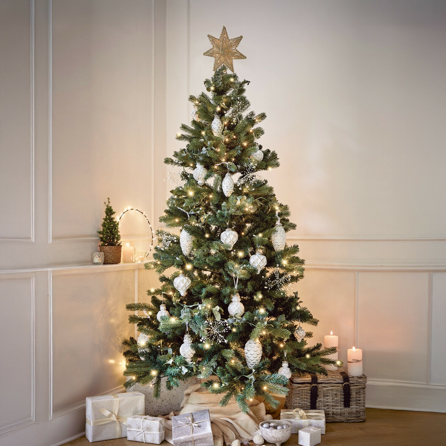 Kerstboompiek met leds Amarosas