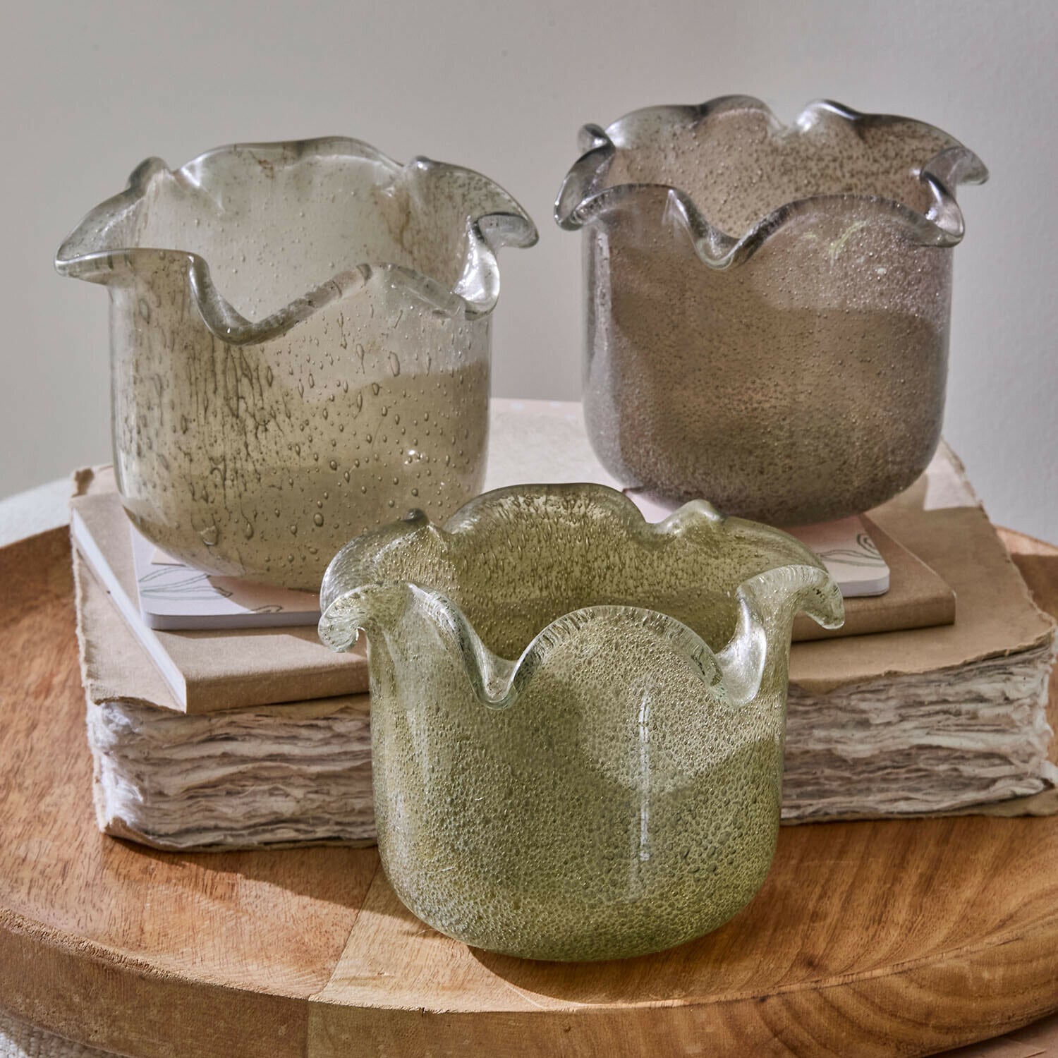 Windlichtje set van 3 Venara