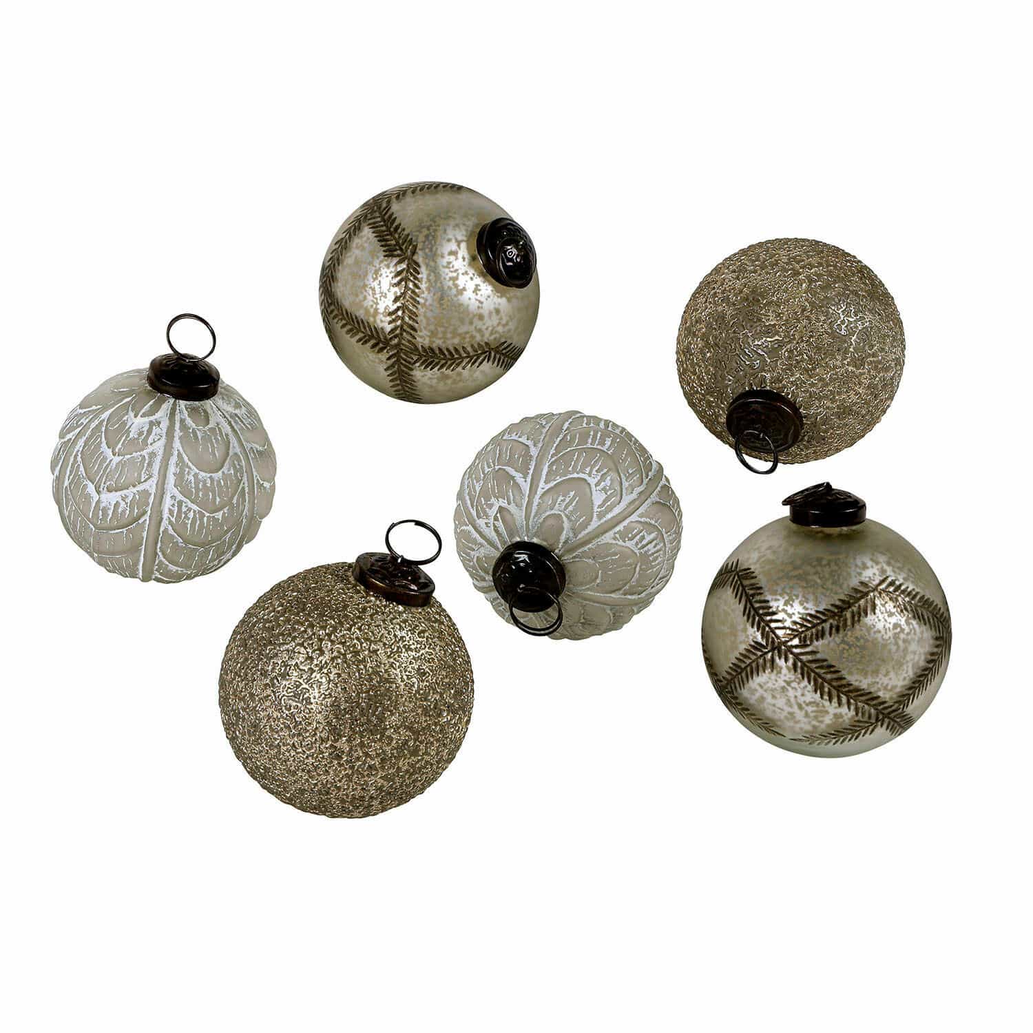 Kerstbal set van 6 Hélisande