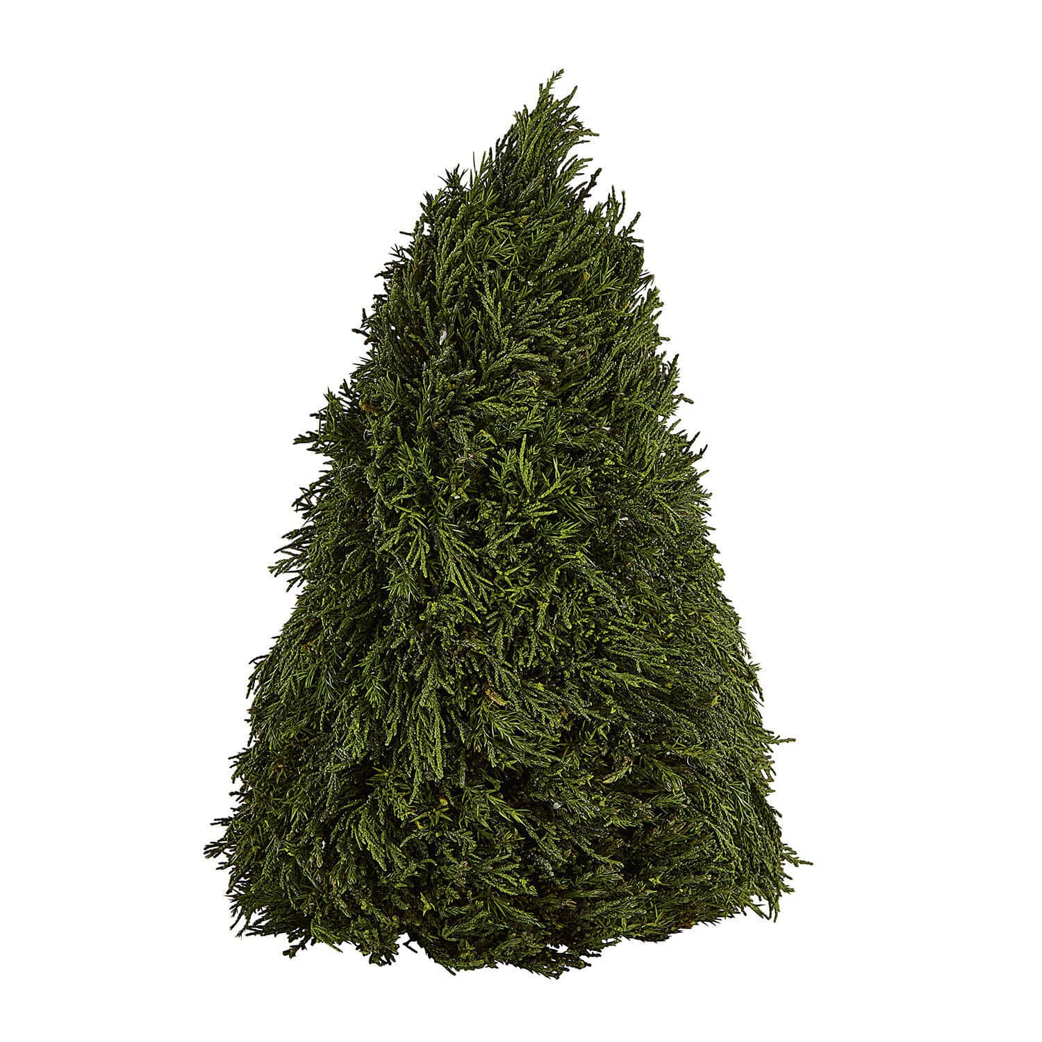 Sierboom Moran Kunstkerstboom in kegelvorm van groen materiaal, kerstdecoratie voor binnen