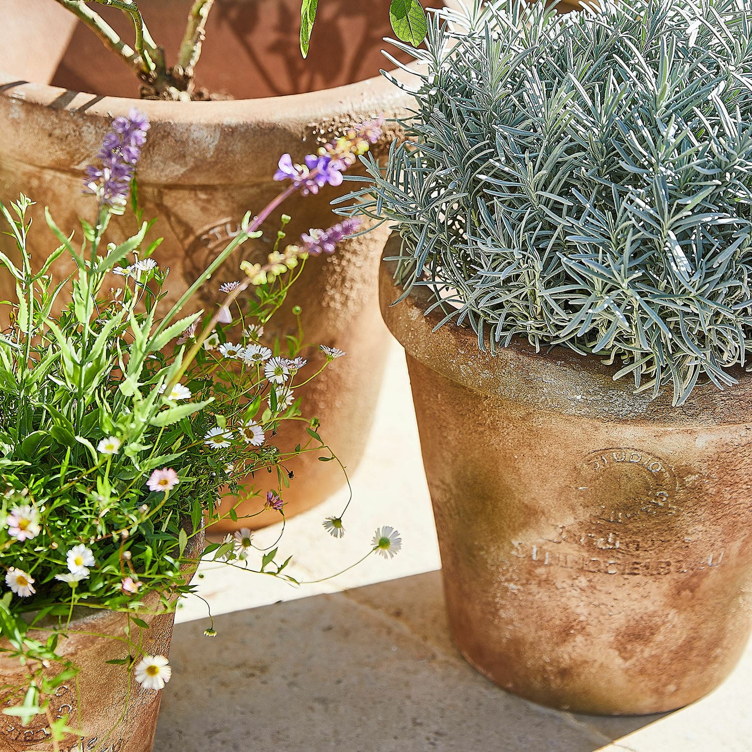 3-delige set bloempotten Ameliro