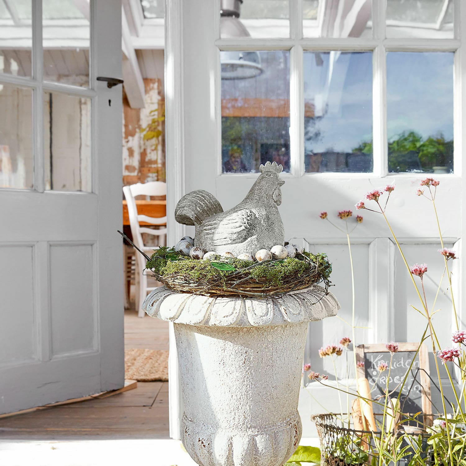 Droogbloemenkrans Vantile