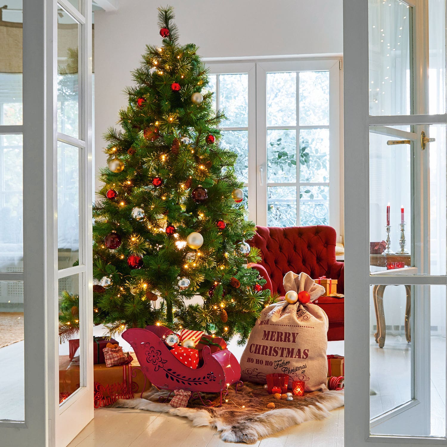 Cadeauzak Christmas