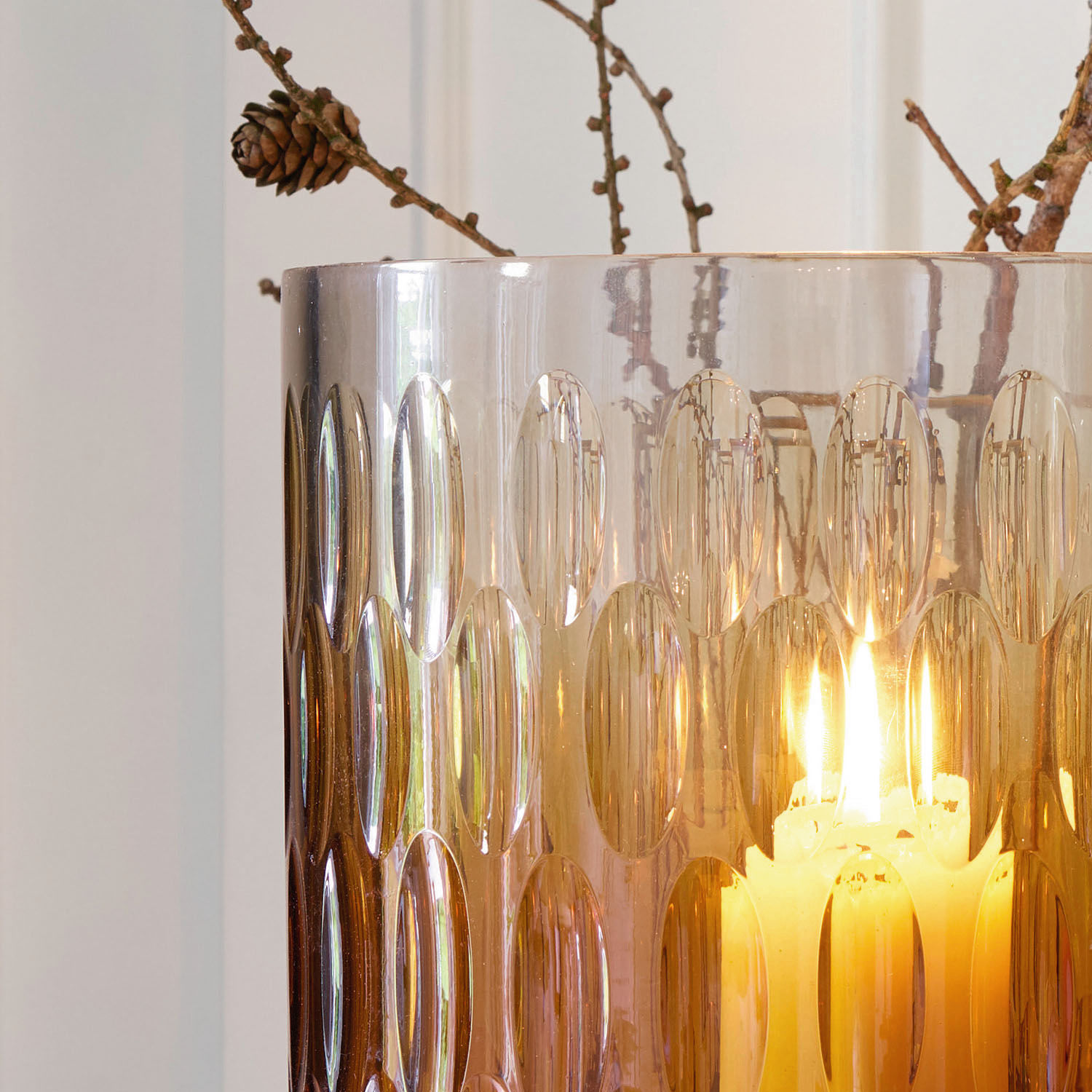 Windlicht, set van 2 Thaas