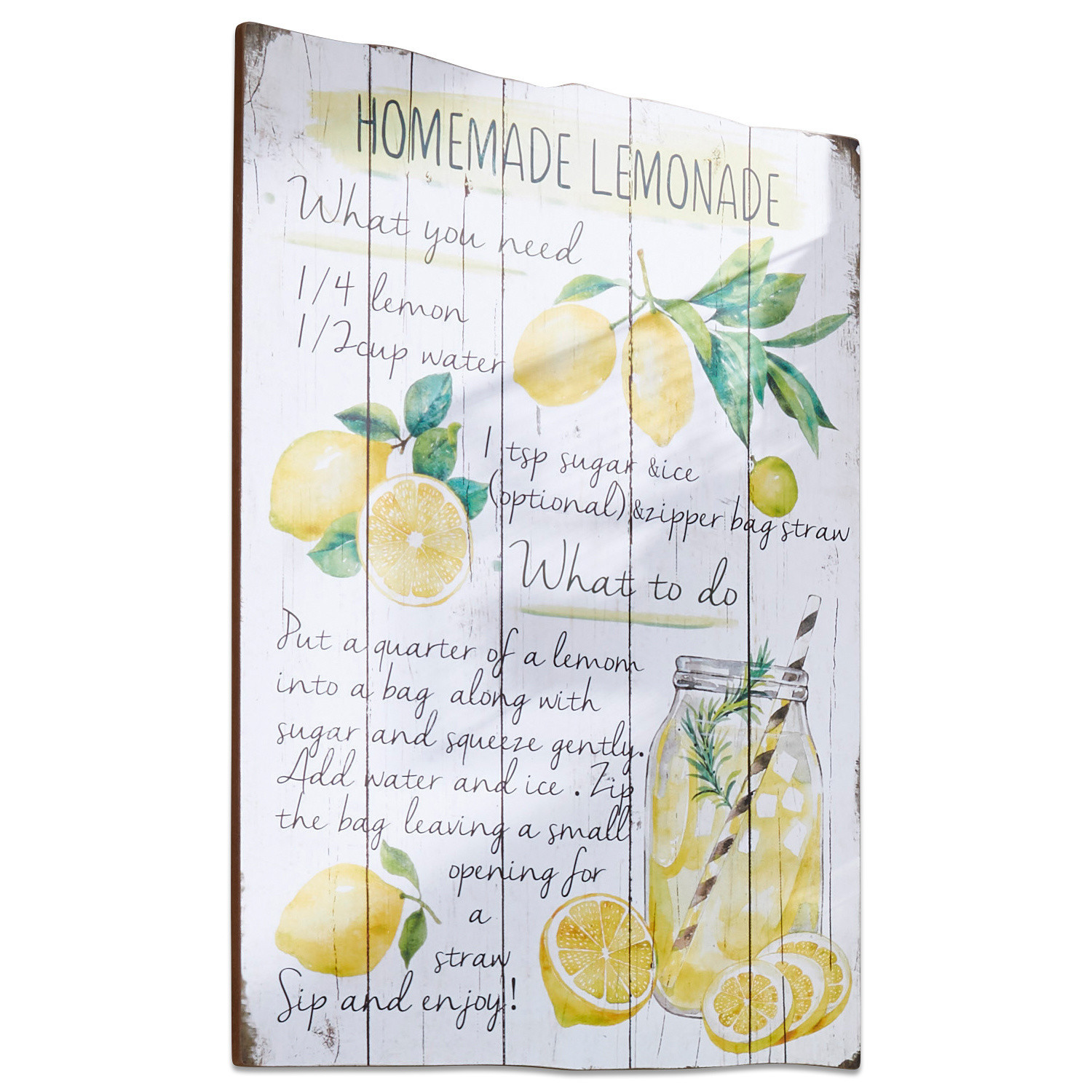 Decoratiebord Lemonade
