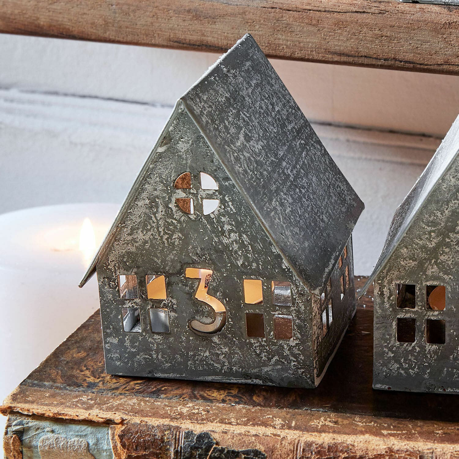 Windlichtje set van 4 Ivolere