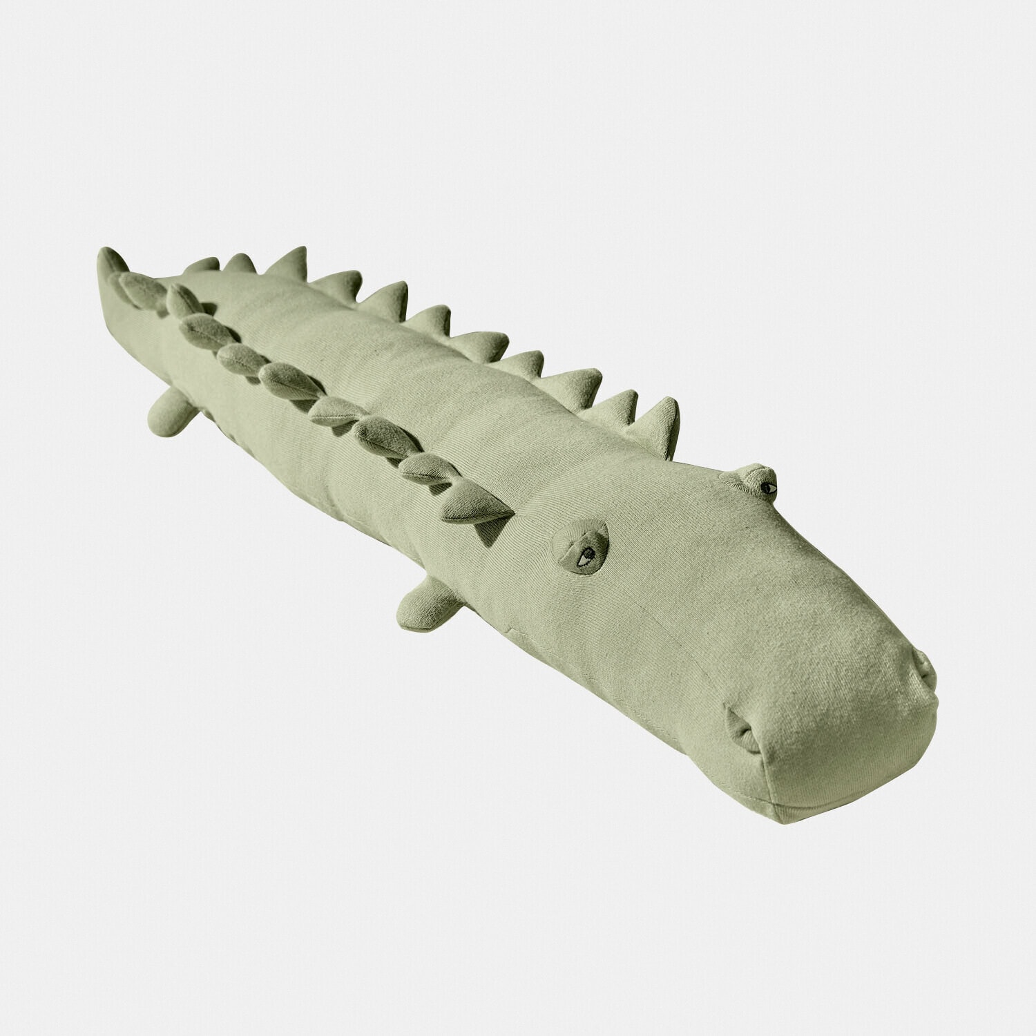 Knuffeltje Zimpy Zachte groene krokodillenknuffel van stof, decoratief en comfortabel voor thuis