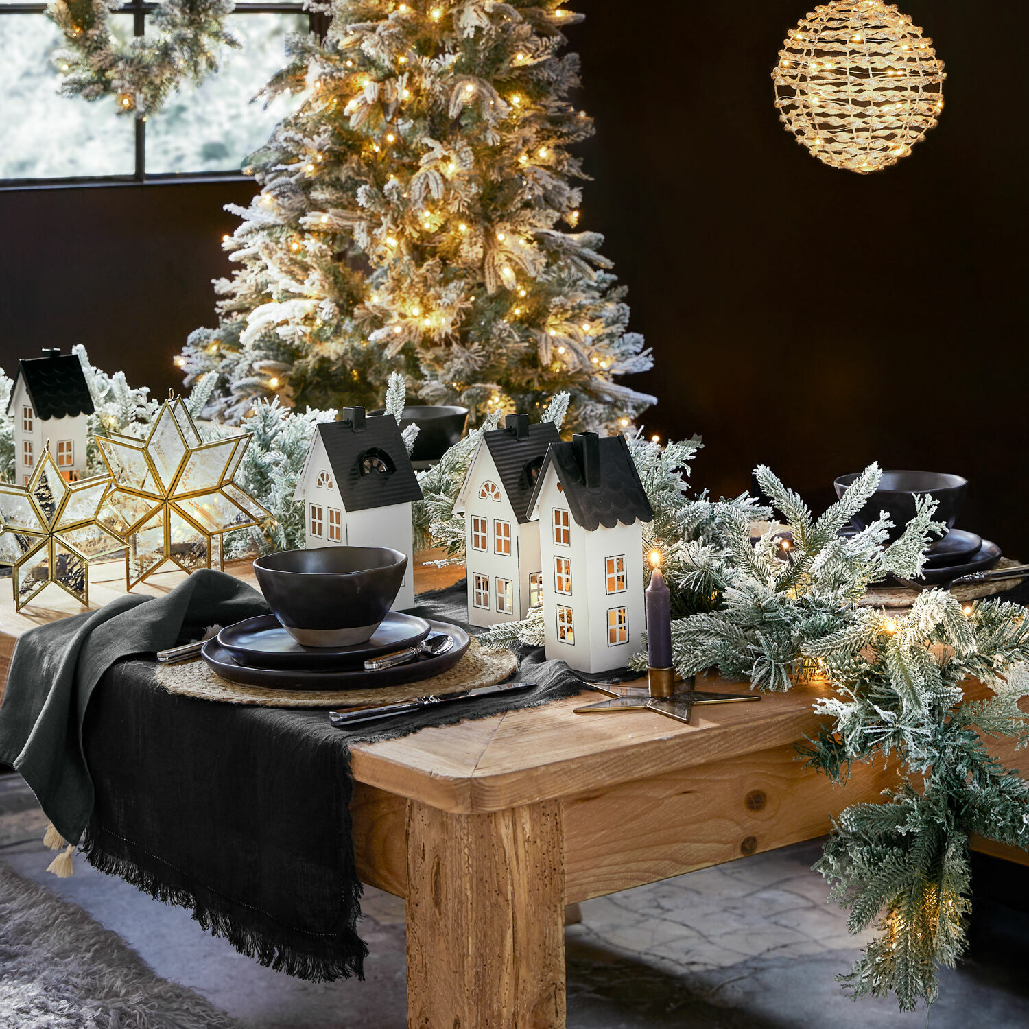 Lantaarn set van 2 Gunar