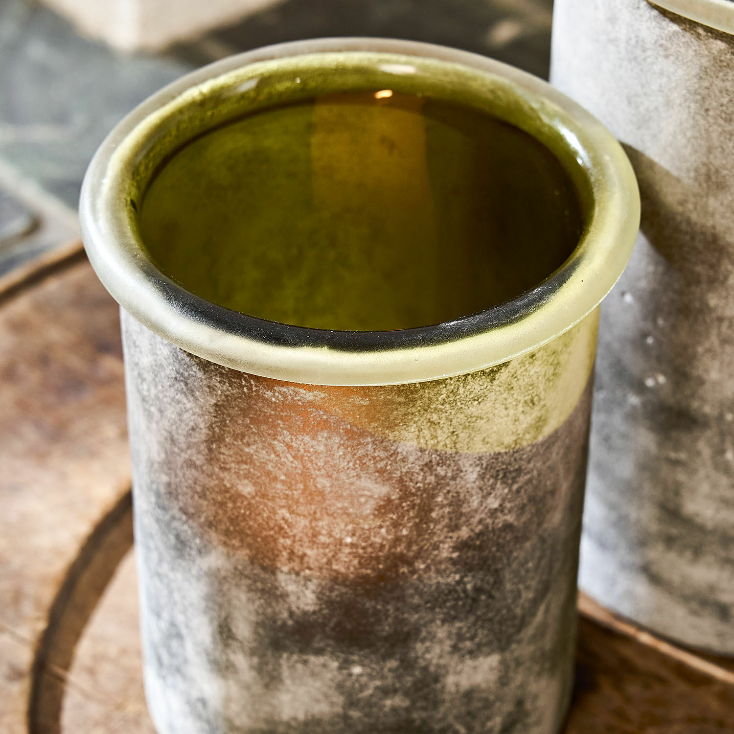 Windlicht set van 3 Iskira