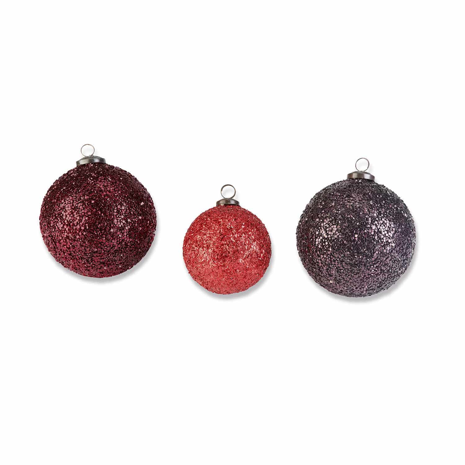 Kerstversiering set van 3 Paserienne