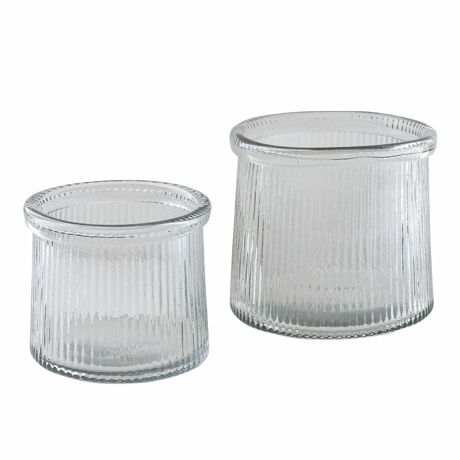 Windlicht set van 2 Naisette