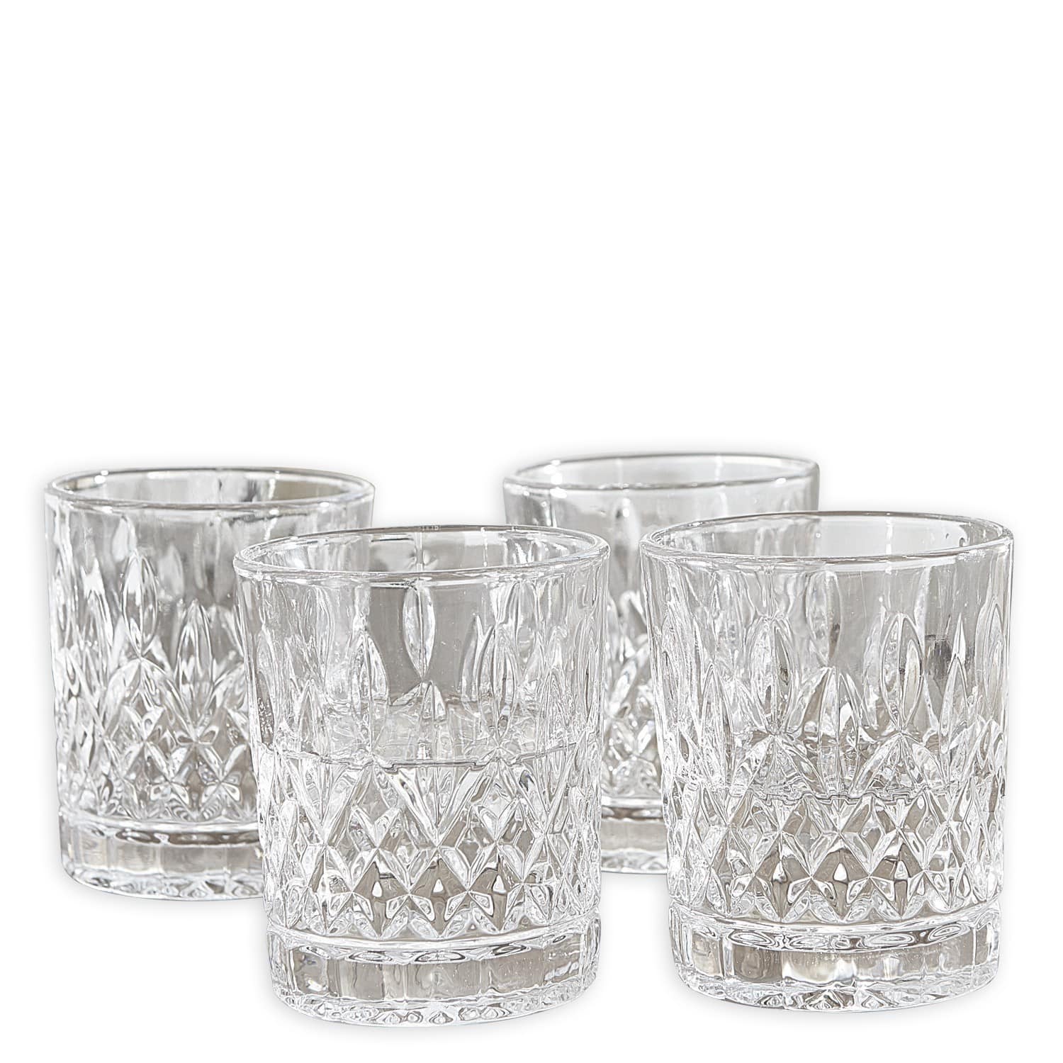Glas set van 4 Crista
