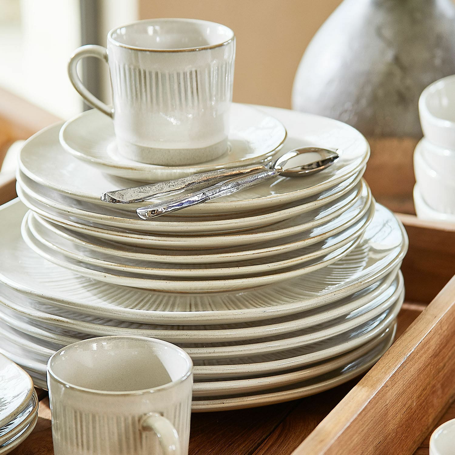 Bord set van 6 Périers