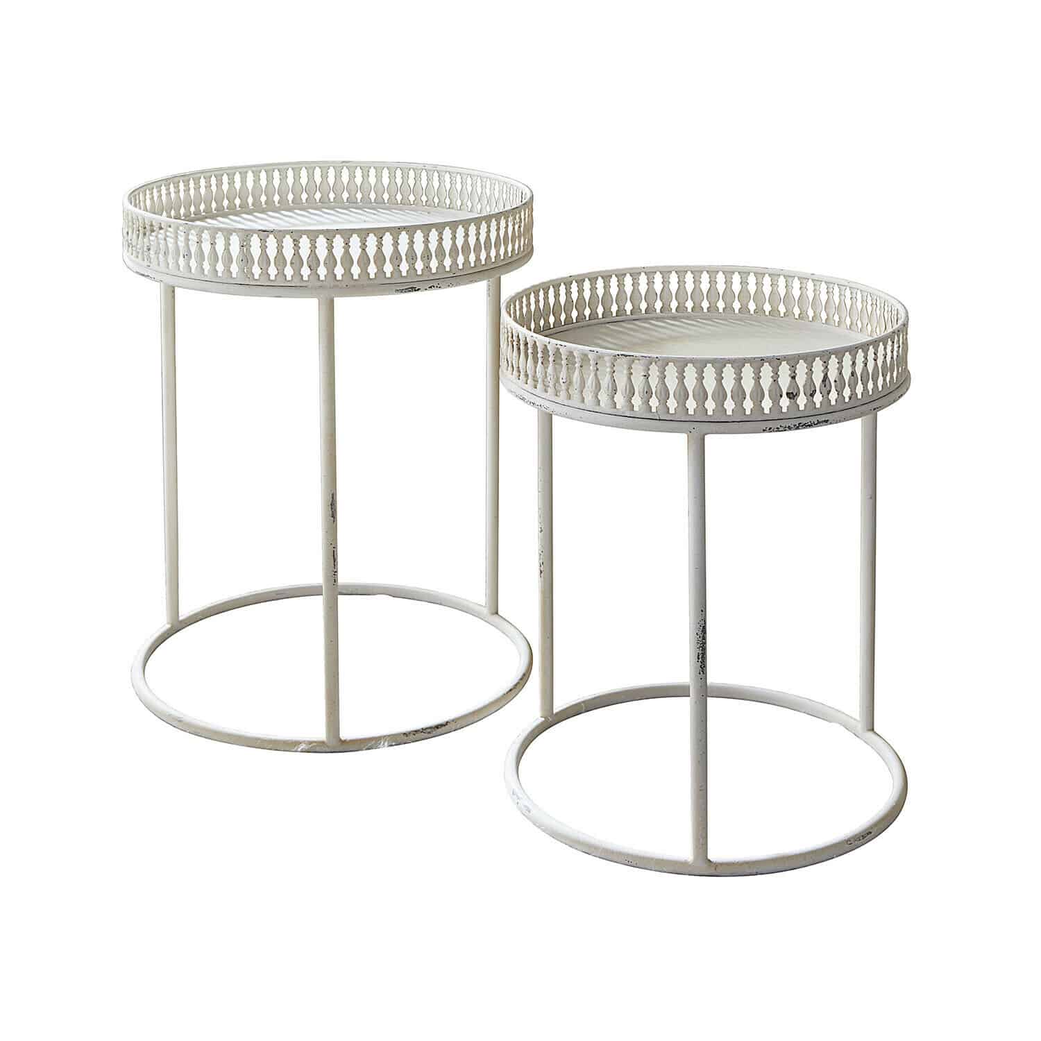 Bijzettafeltje set van 2 Vireline