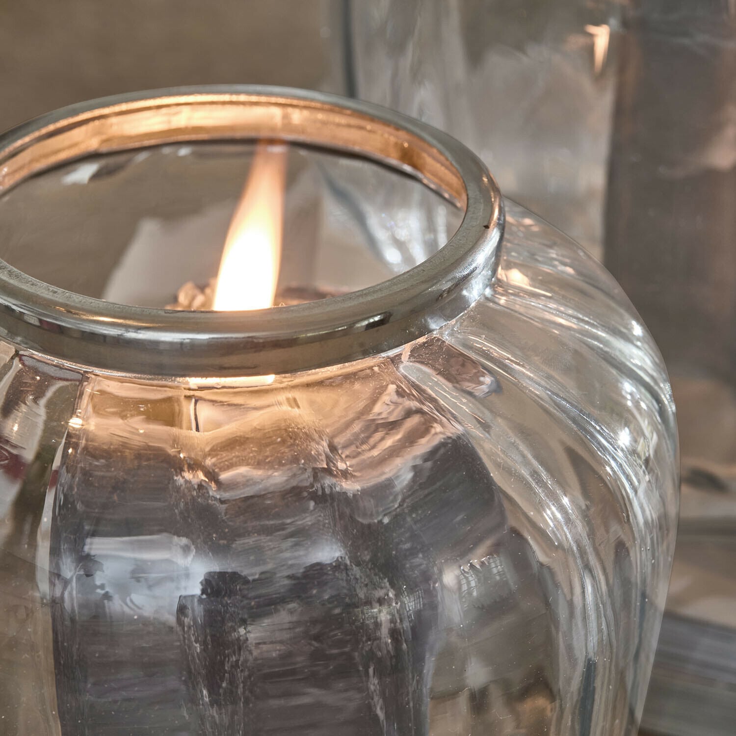 Windlicht set van 2 Fioren